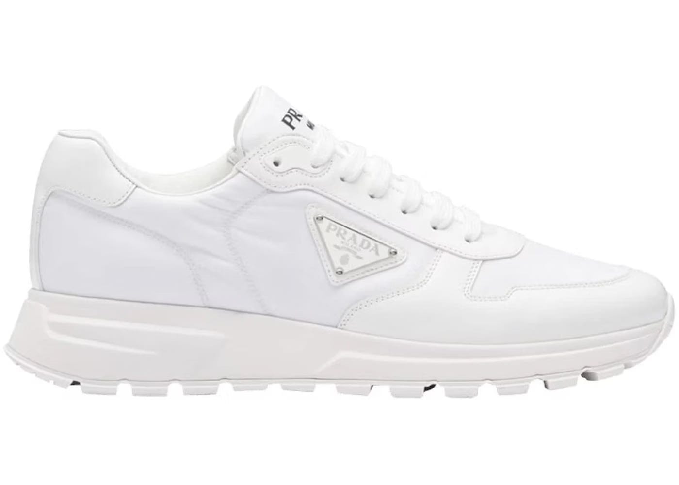 Prada Prax Re-Nylon Sneaker White