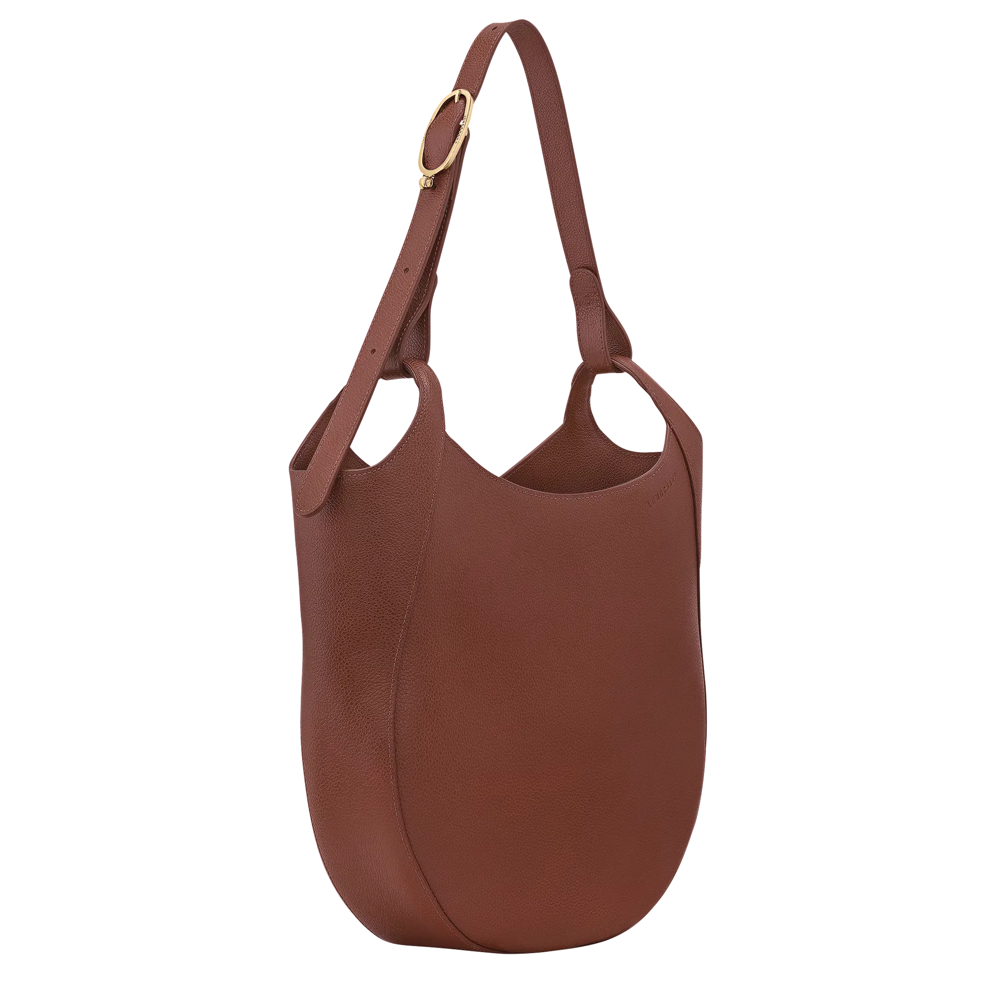 Longchamp Le Foulonné L Hobo bag Coffee