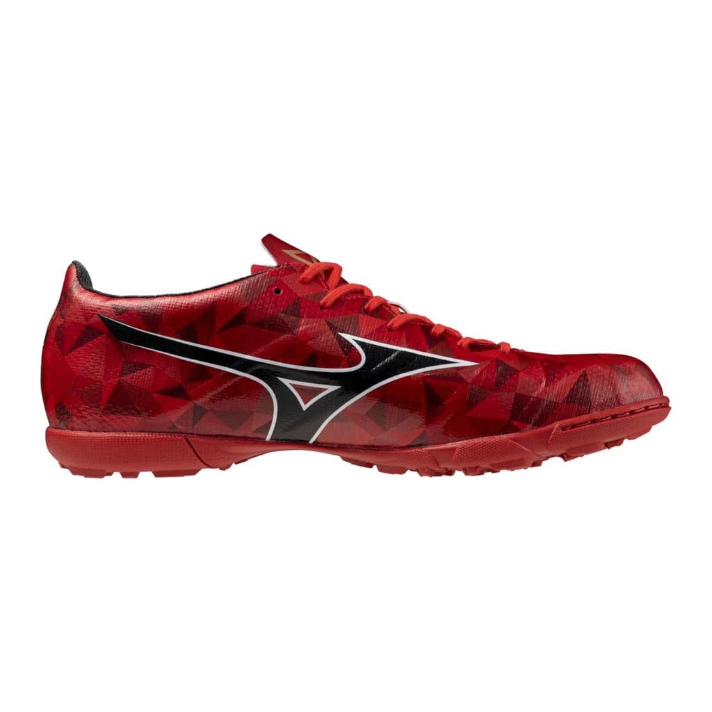 Mizuno Alpha Ii Pro All Surface Turf Soccer Shoe Red Black