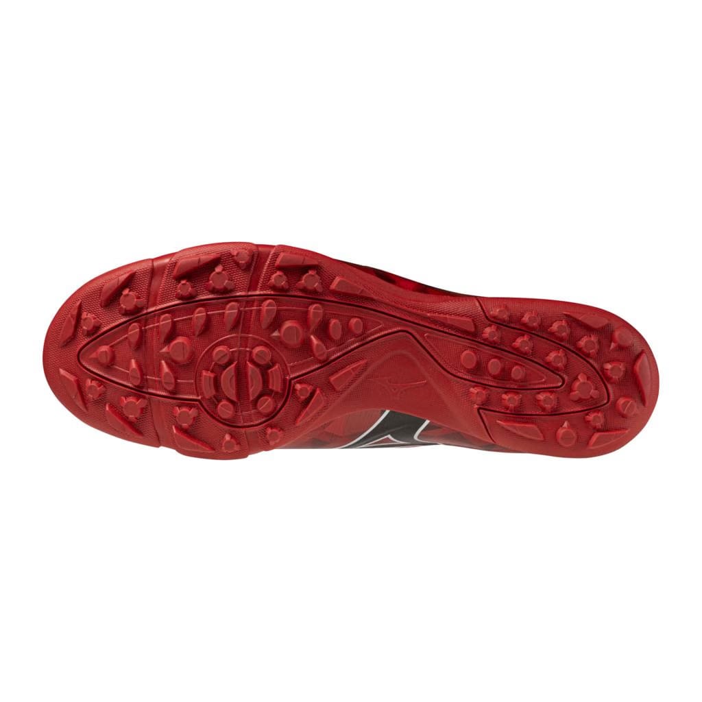 Mizuno Alpha Ii Pro All Surface Turf Soccer Shoe Red Black
