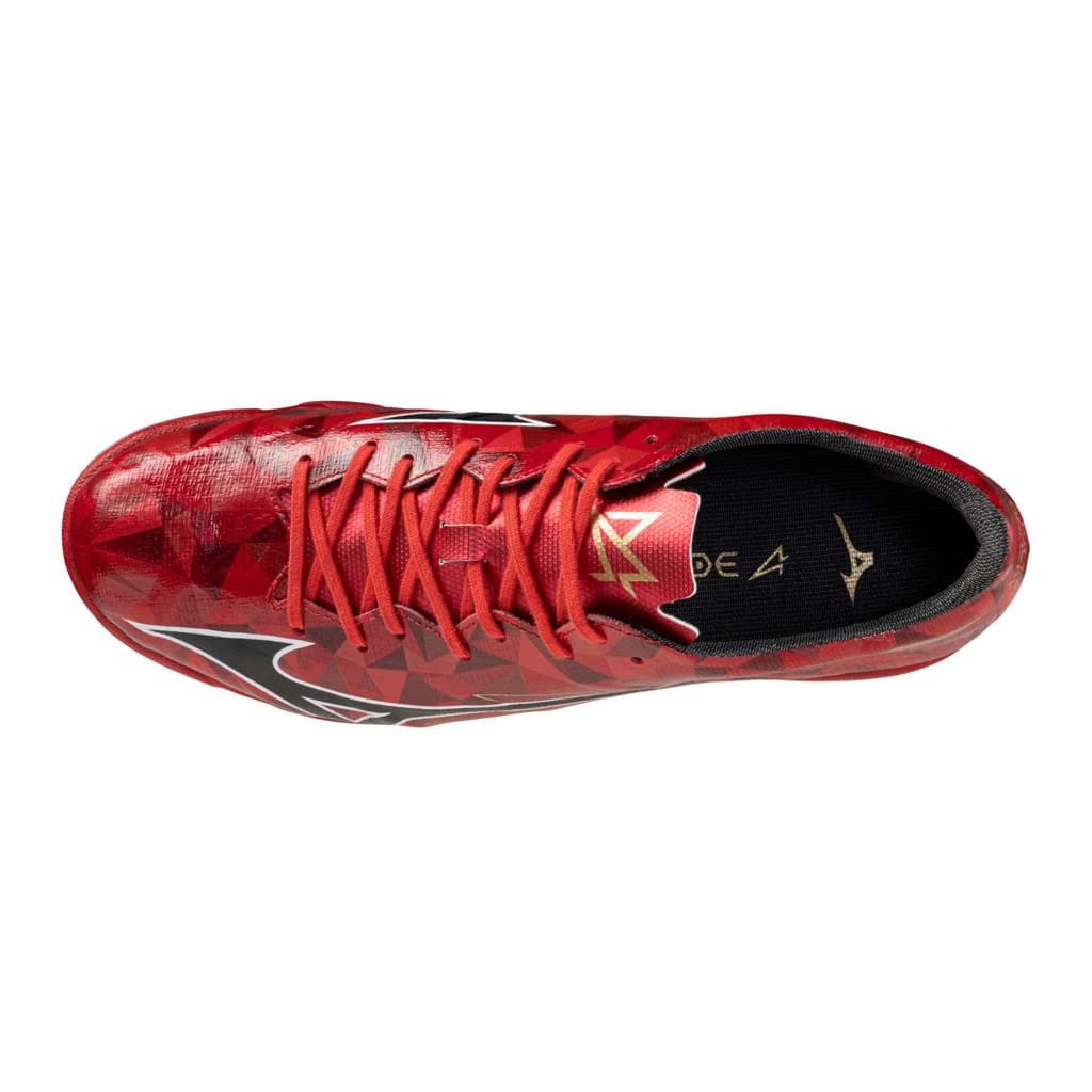 Mizuno Alpha Ii Pro All Surface Turf Soccer Shoe Red Black