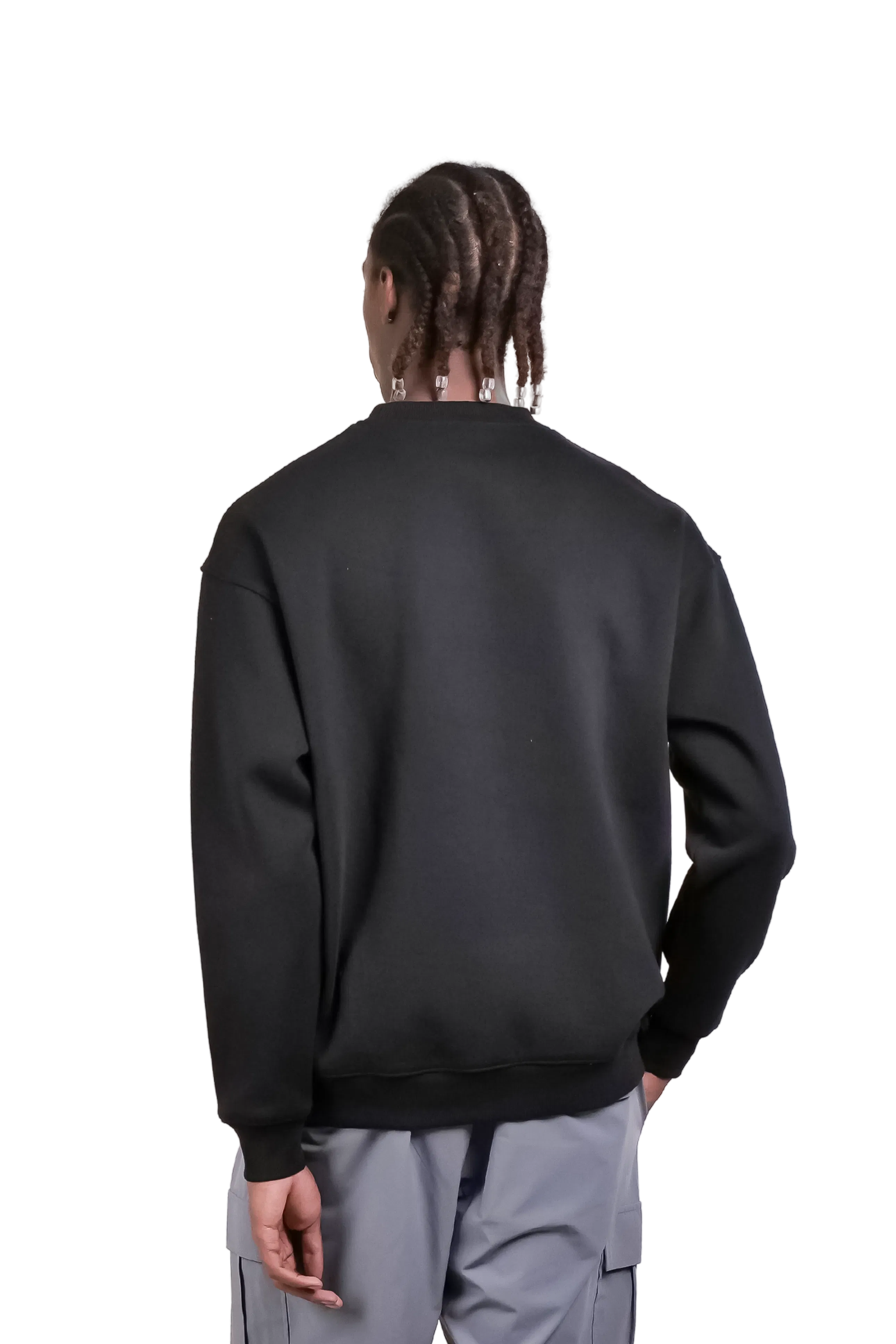 Spirits - Black Oversized Sweatshirt