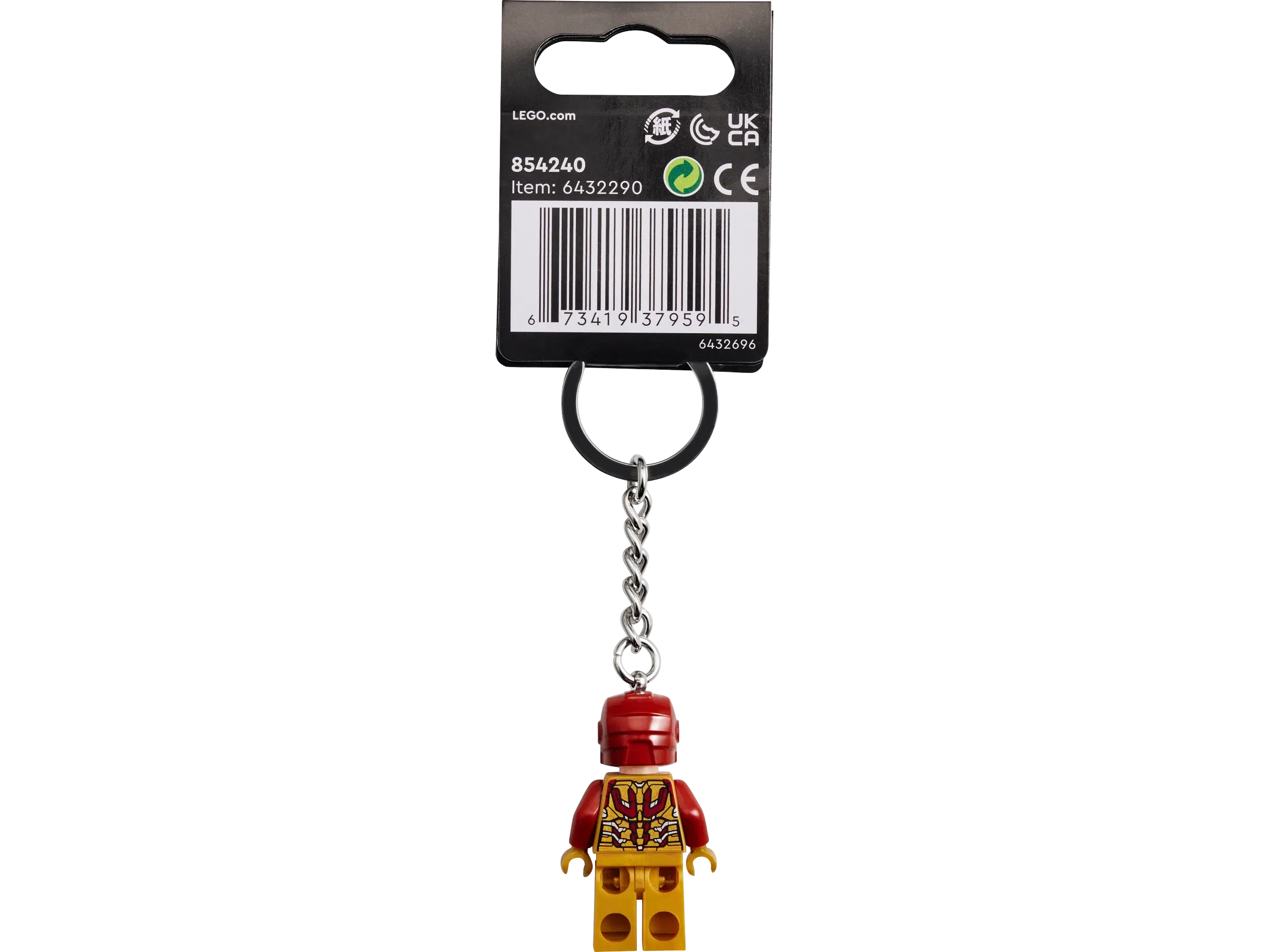 Lego Iron Man Key Chain
