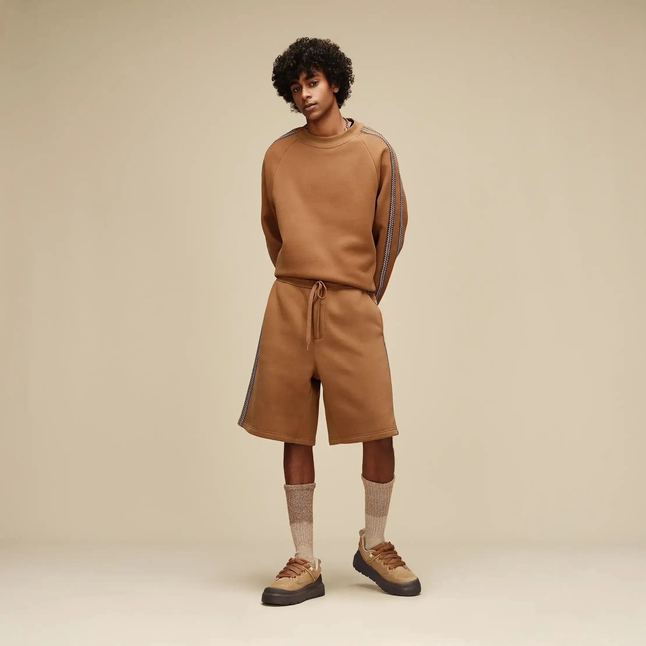 Ugg Jakoby Slouchy Sock Chestnut Multi