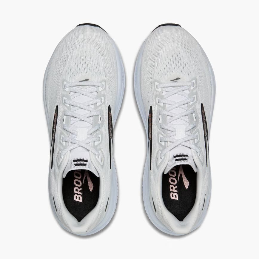 Brooks Ghost 18 White/Black/Rose Gold (Women's)