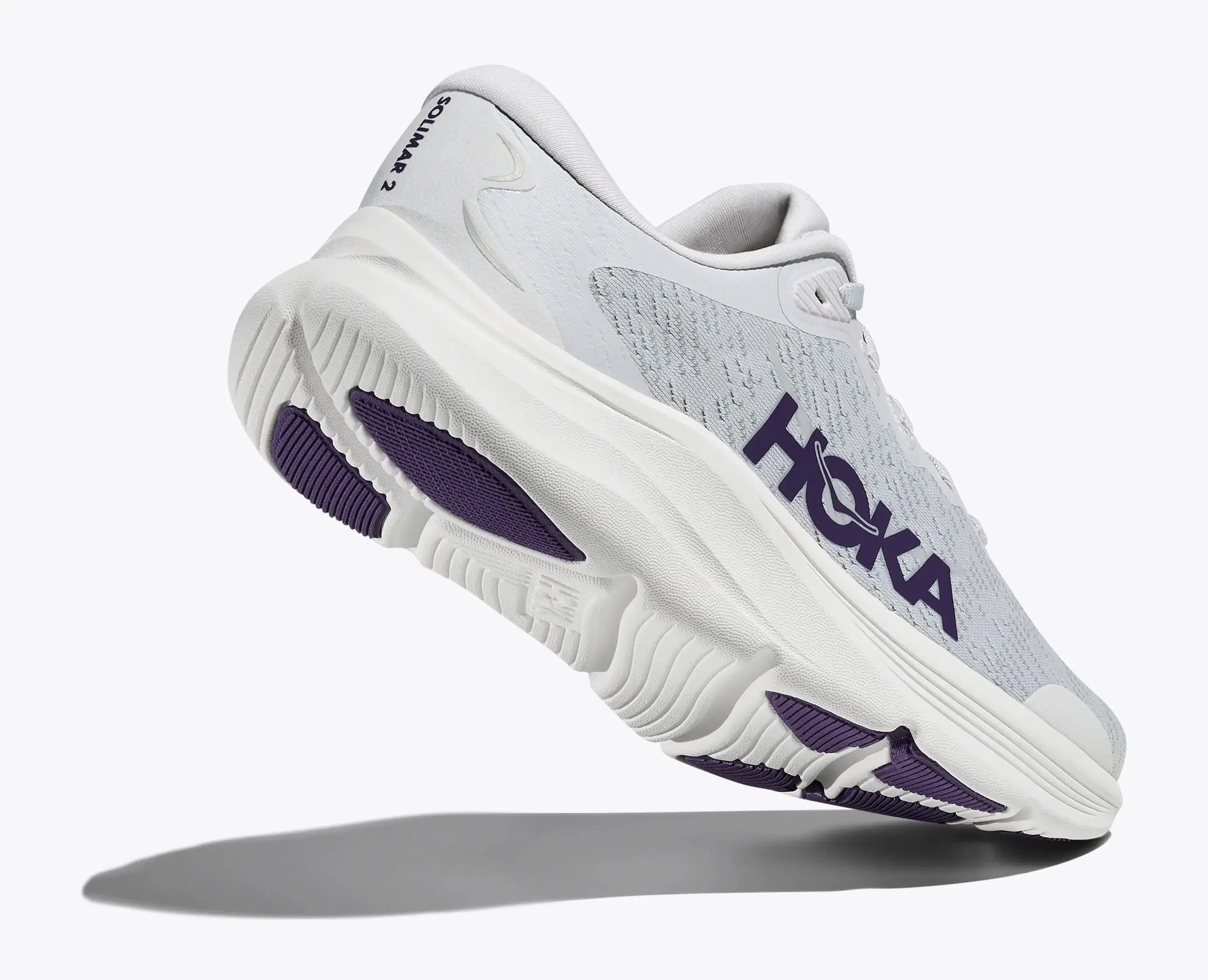 Hoka Women'S Solimar 2 Cosmic Grey Berry Patch