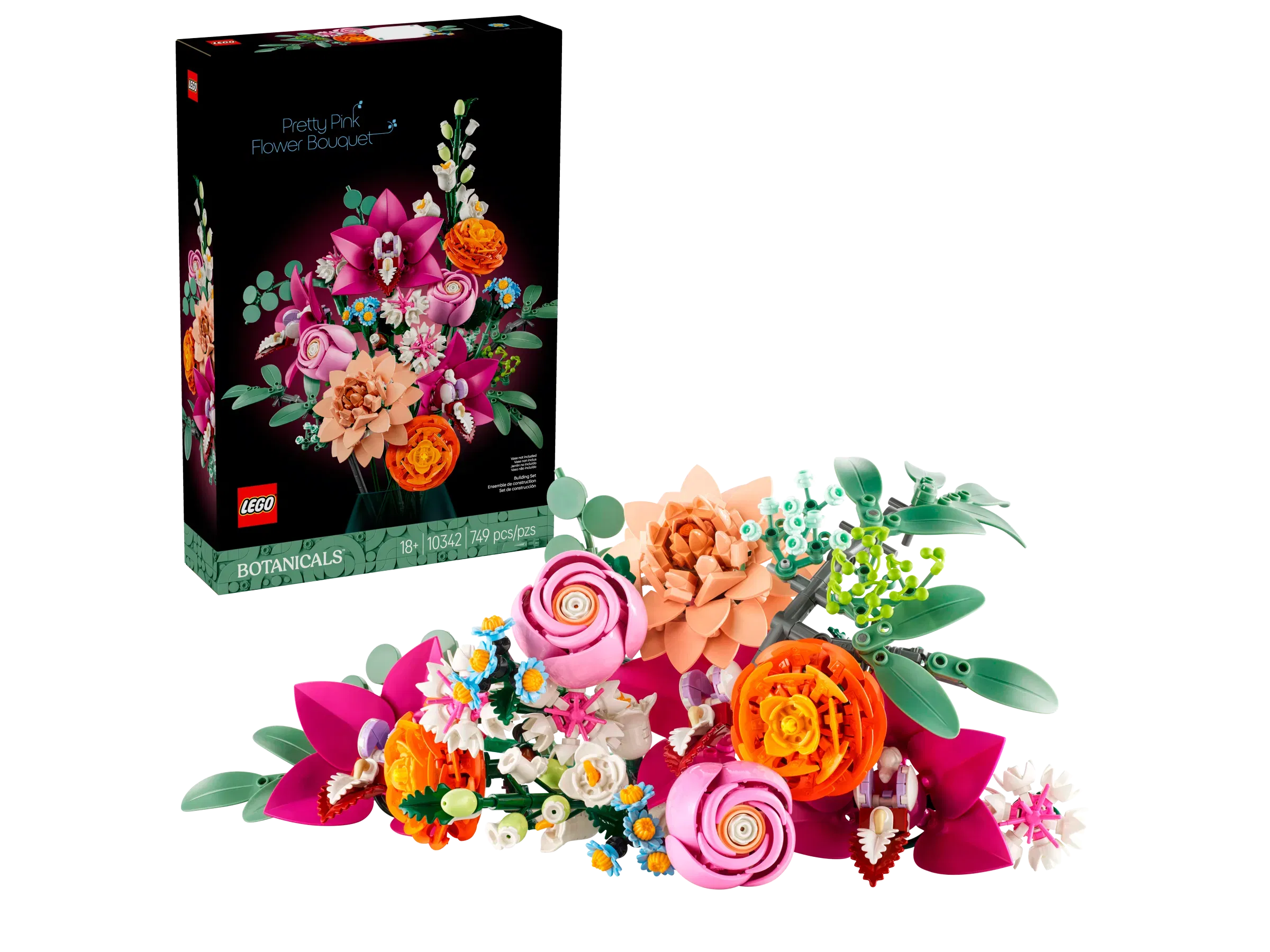 Lego Pretty Pink Flower Bouquet