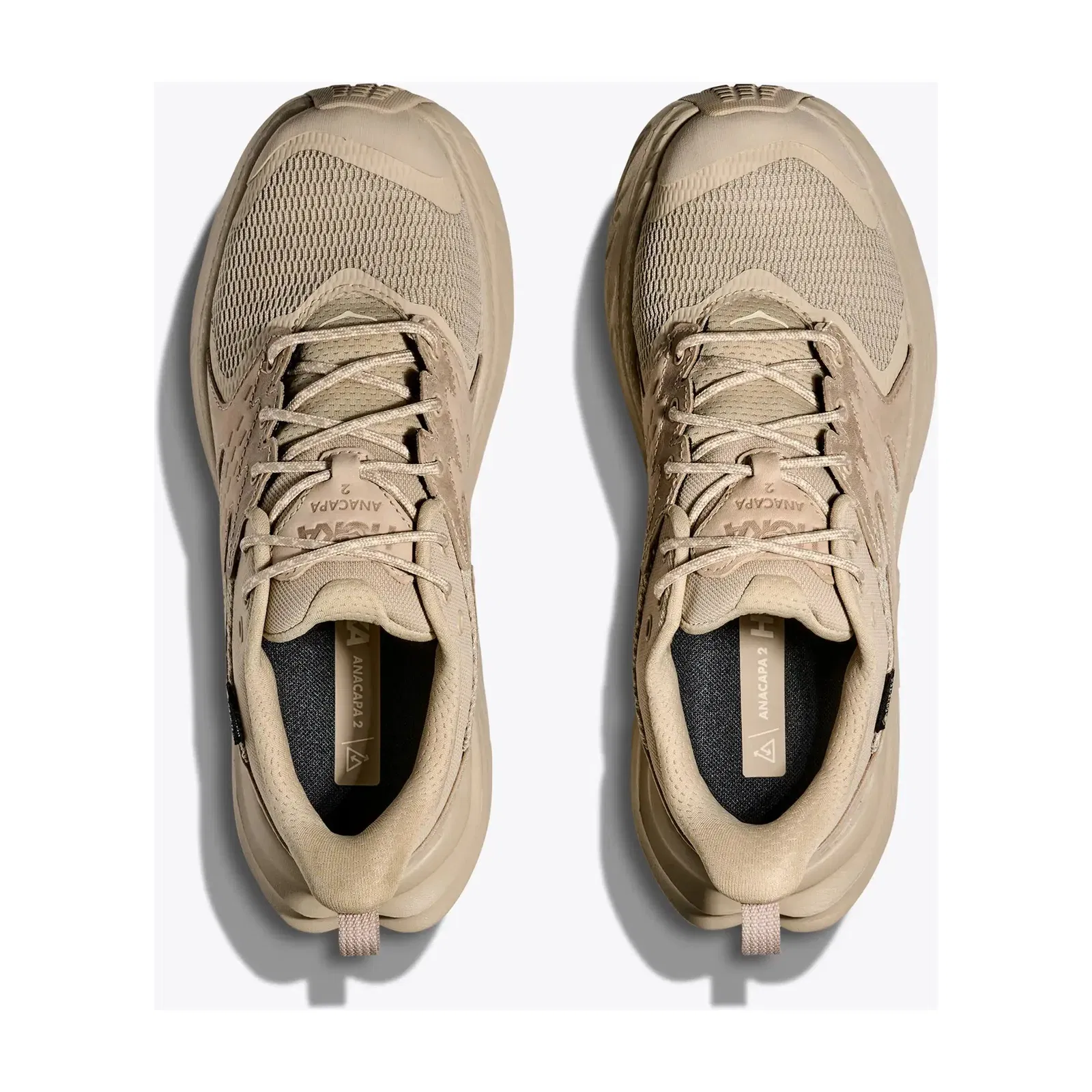 Hoka Women'S Anacapa 2 Low Gtx Raw Linen Oat Milk