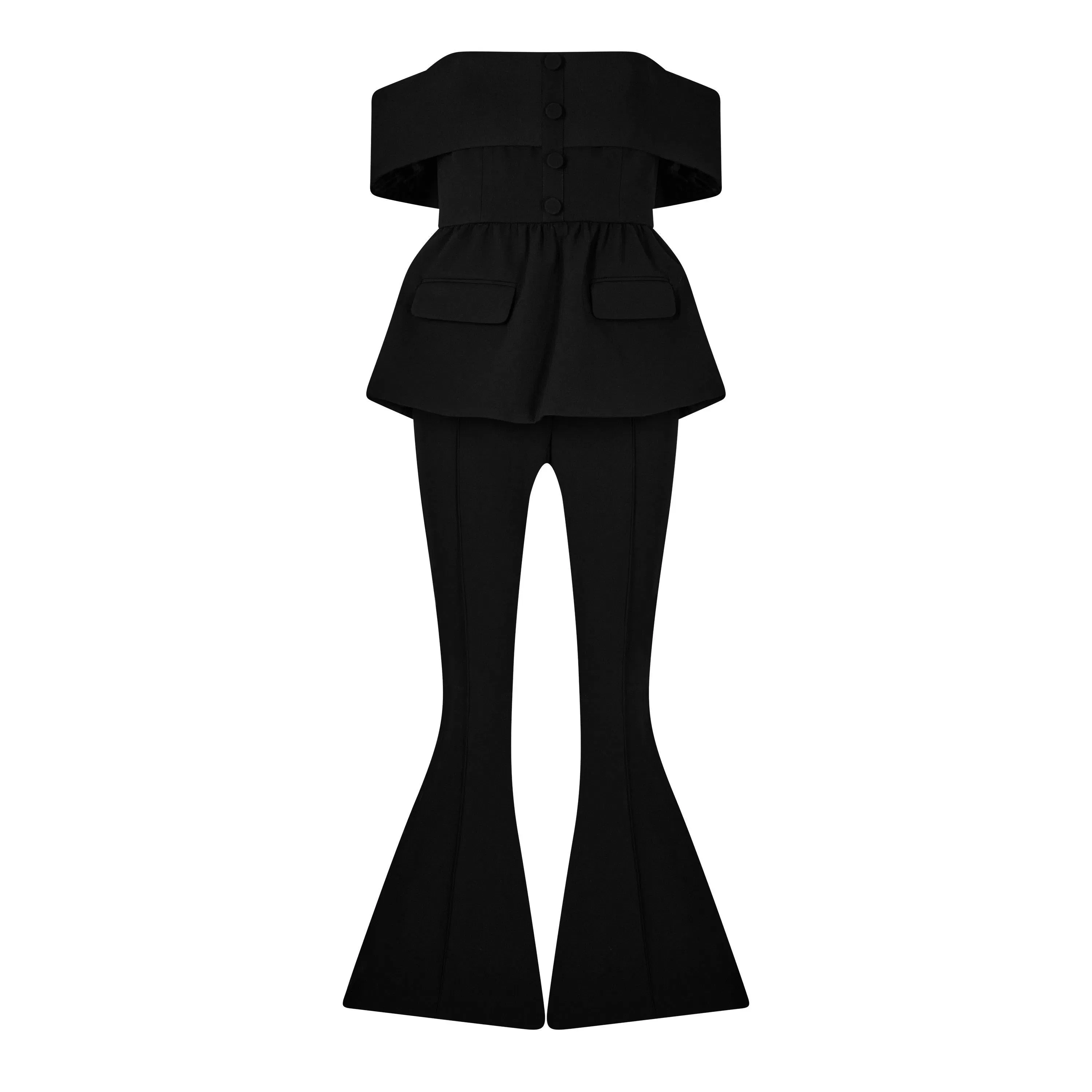 Off Sholder Jumpsuit