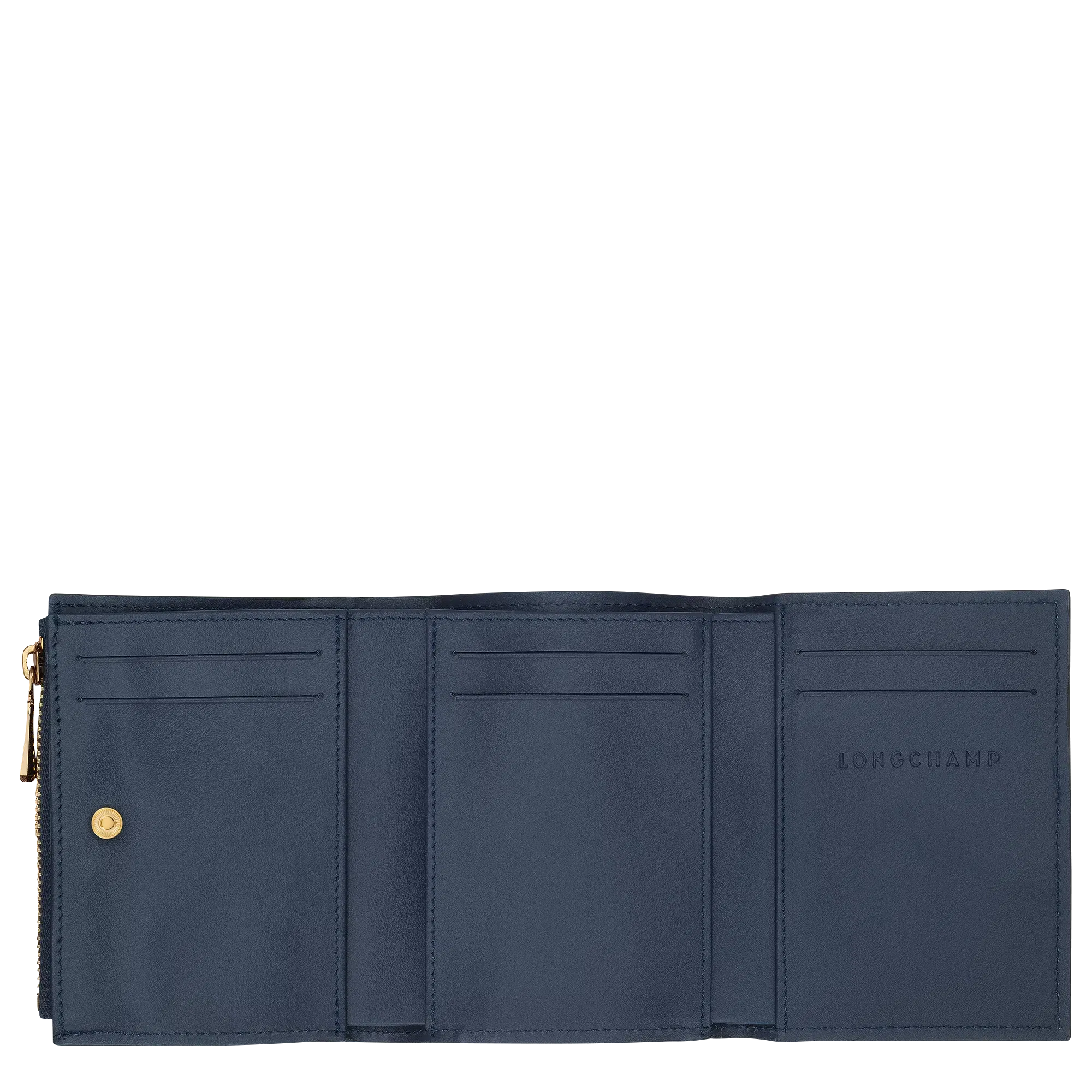 Longchamp Épure Compact wallet Navy