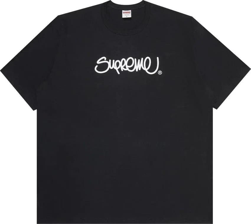 Supreme Handstyle Tee "Black"