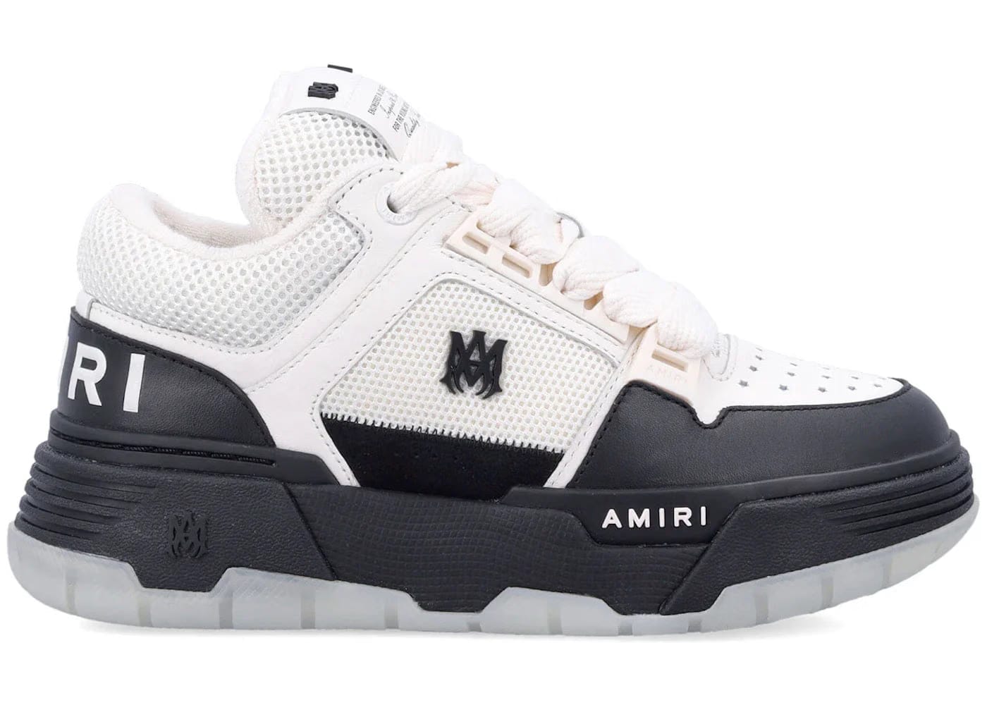 Amiri Ma-1 White Black Black (Women'S)