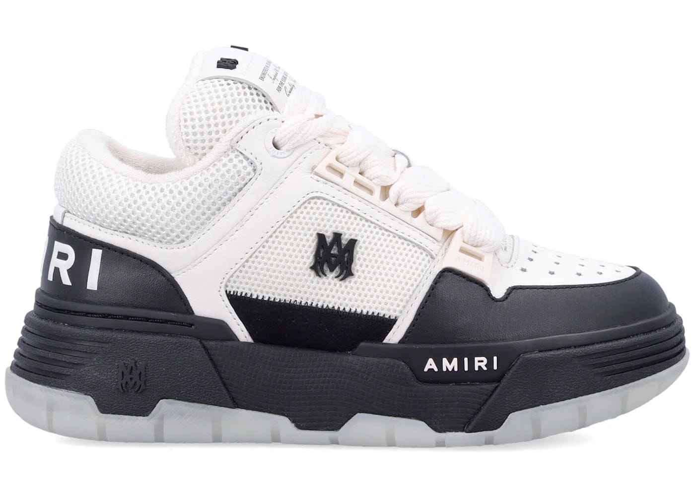 Amiri Ma-1 White Black Black (Women'S)
