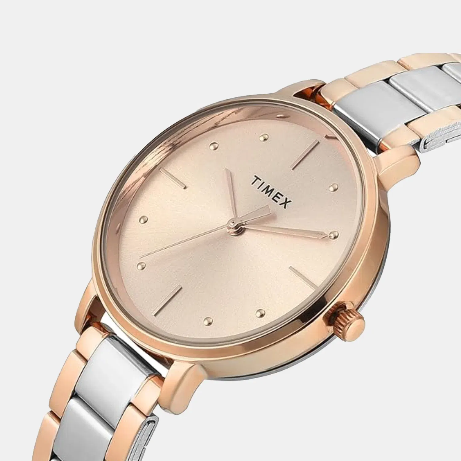 Timex Trendline Women Quartz Dial Analog Stainless Steel Watch Twel15826