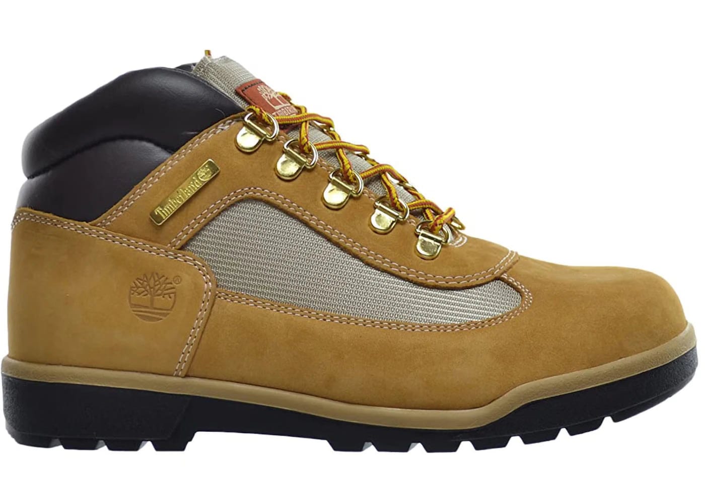 Timberland Field Boot Mid Lace Up Wheat GS