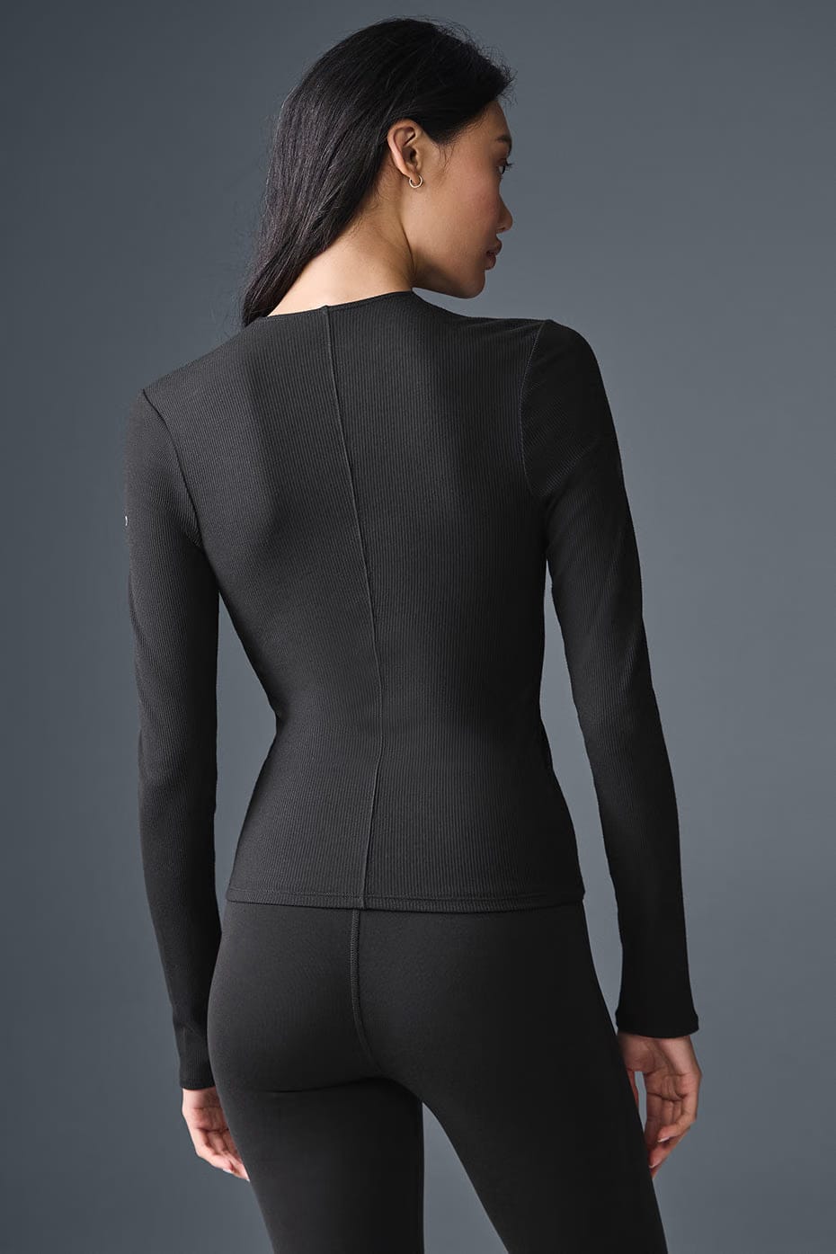 Ribbed Mesmerize Long Sleeve