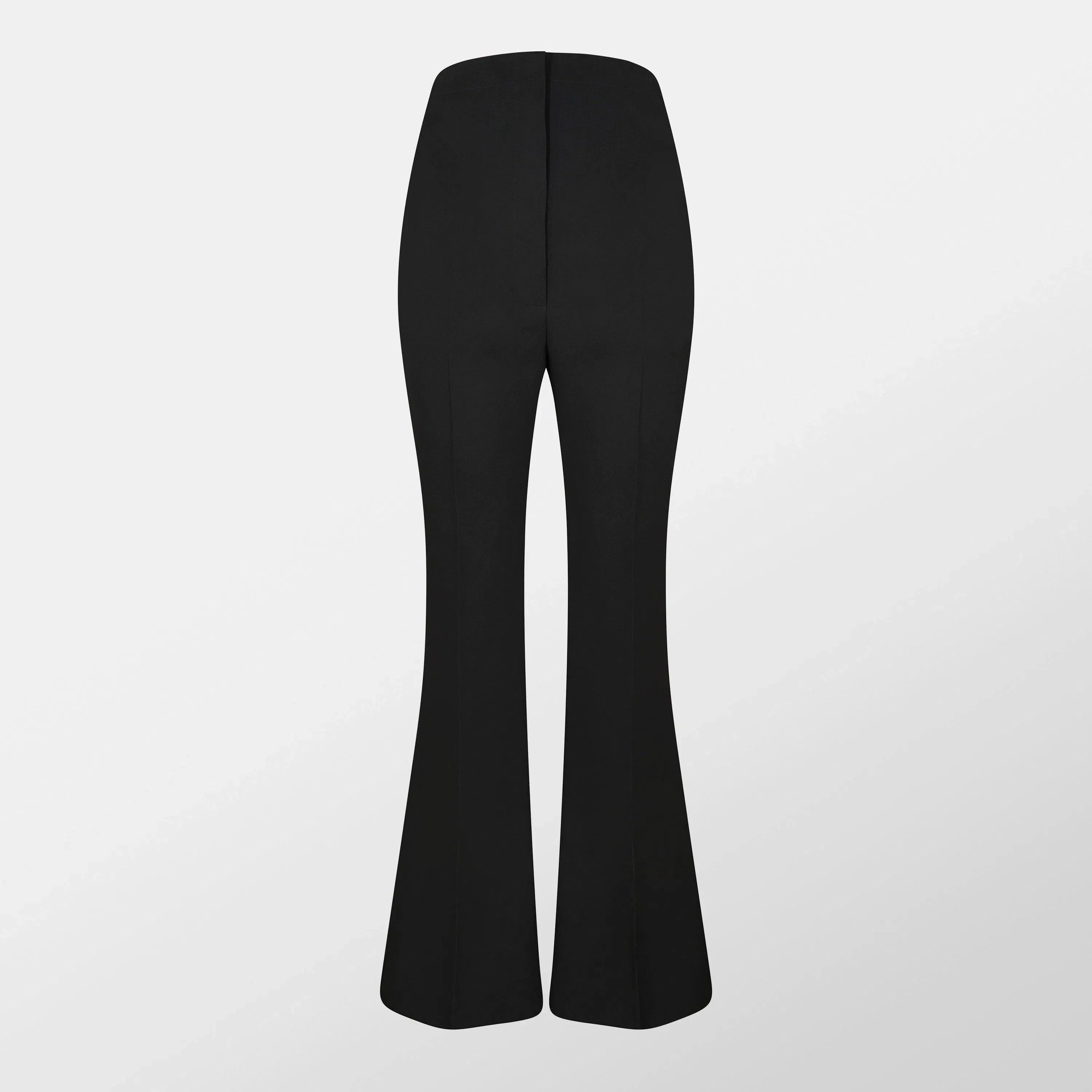 Fold Over Waist Tailored Trousers
