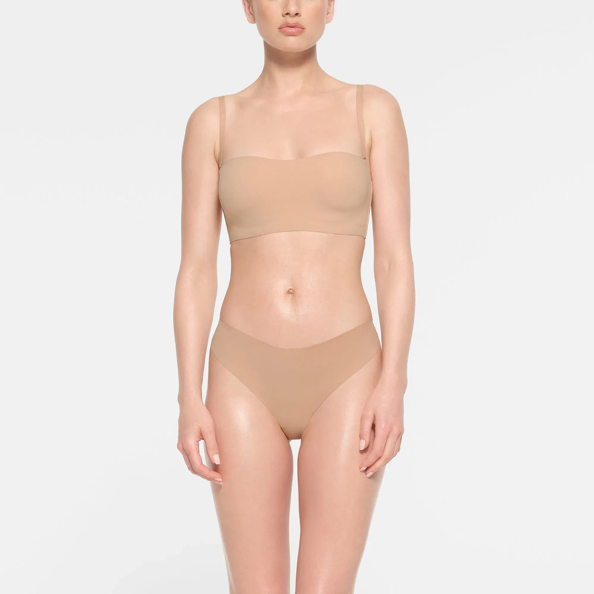 NAKED BANDEAU | CLAY