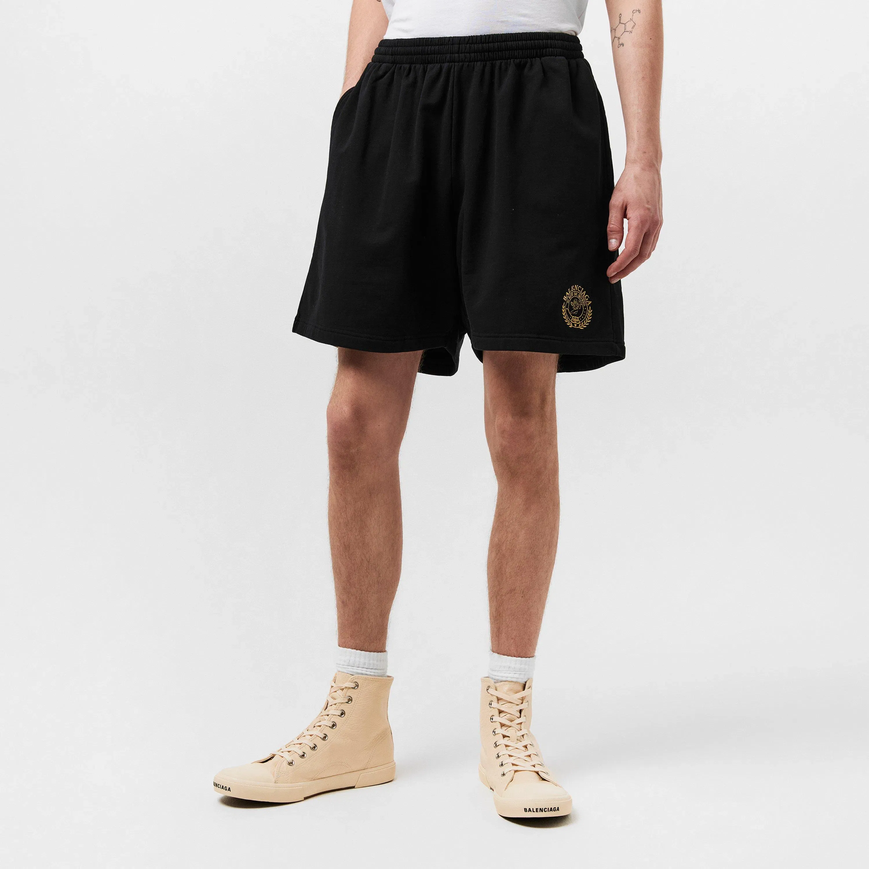 Jersey Fleece Jogger Shorts