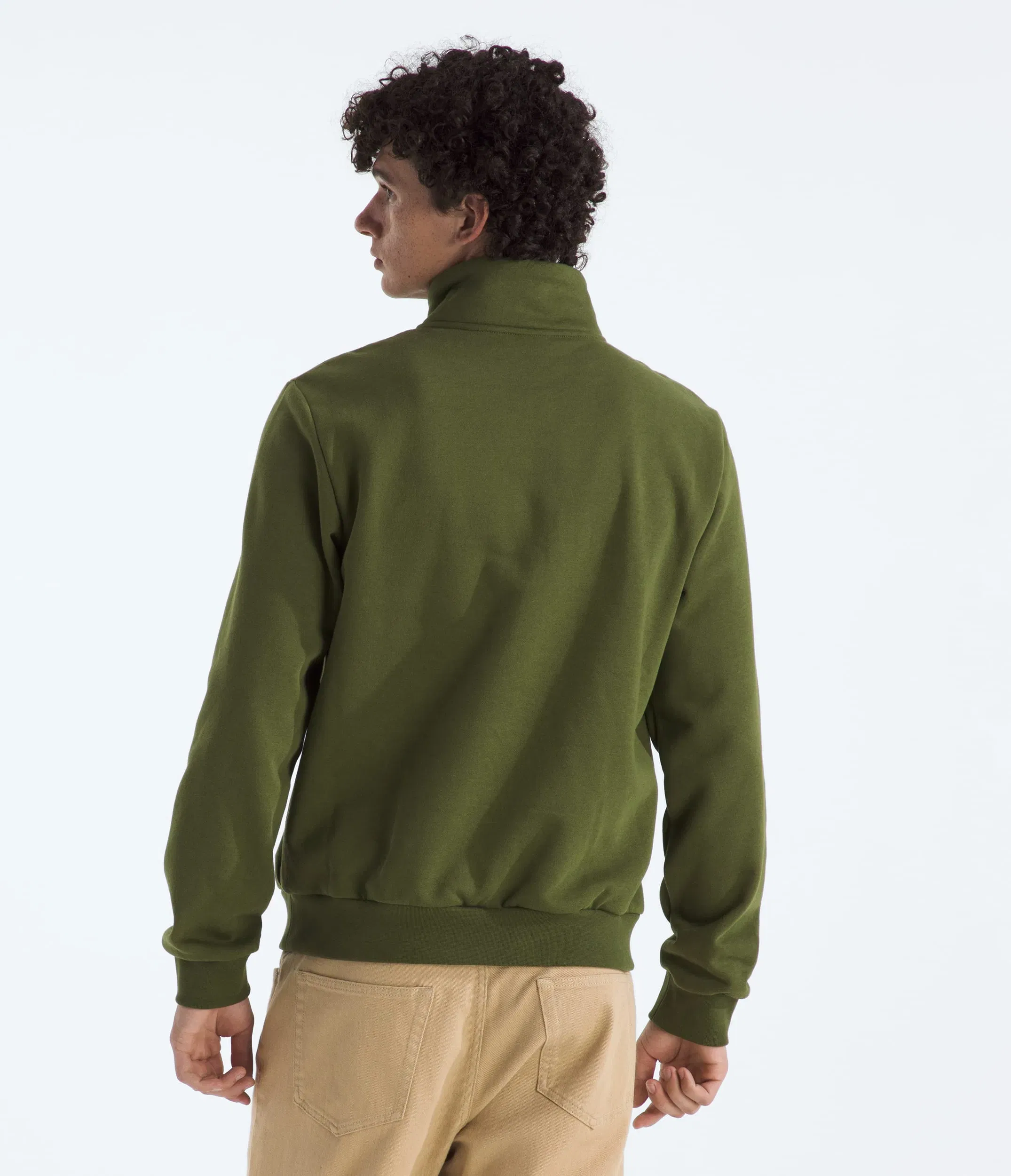 The North Face Men’s Evolution Simple Dome Regular ¼-Zip Woodland Green