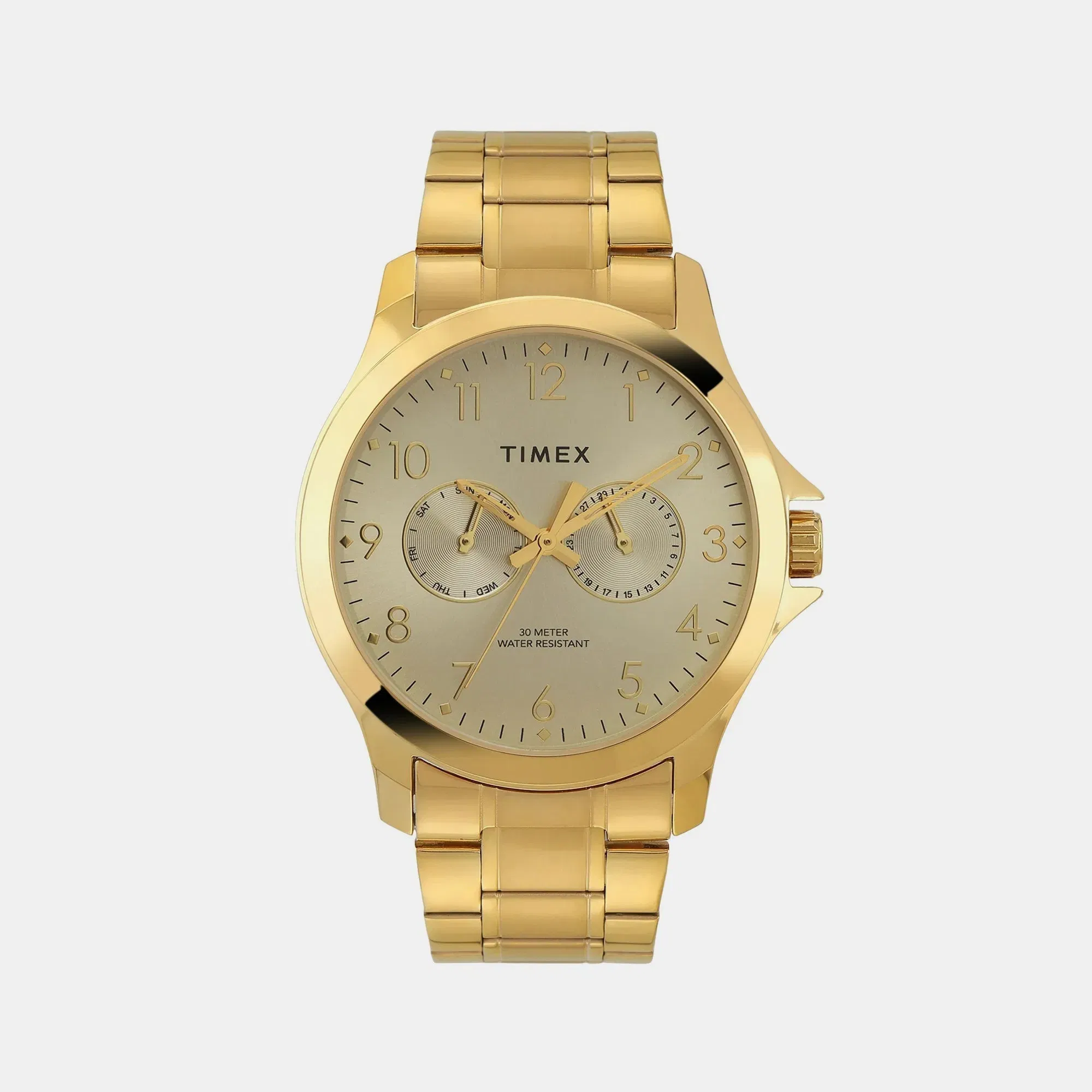 Timex Trendline Men Quartz Dial Analog Stainless Steel Watch Tw000X143