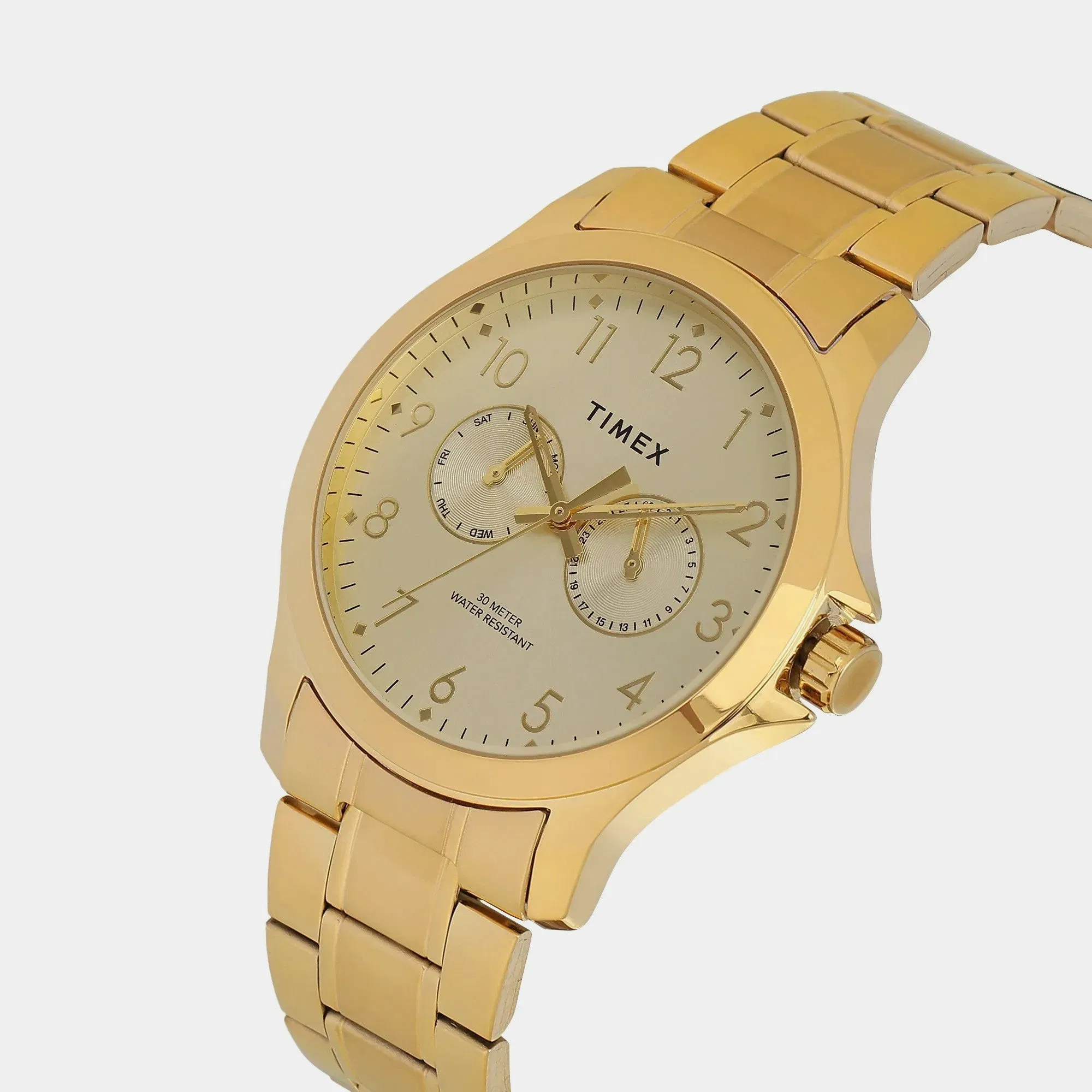 Timex Trendline Men Quartz Dial Analog Stainless Steel Watch Tw000X143