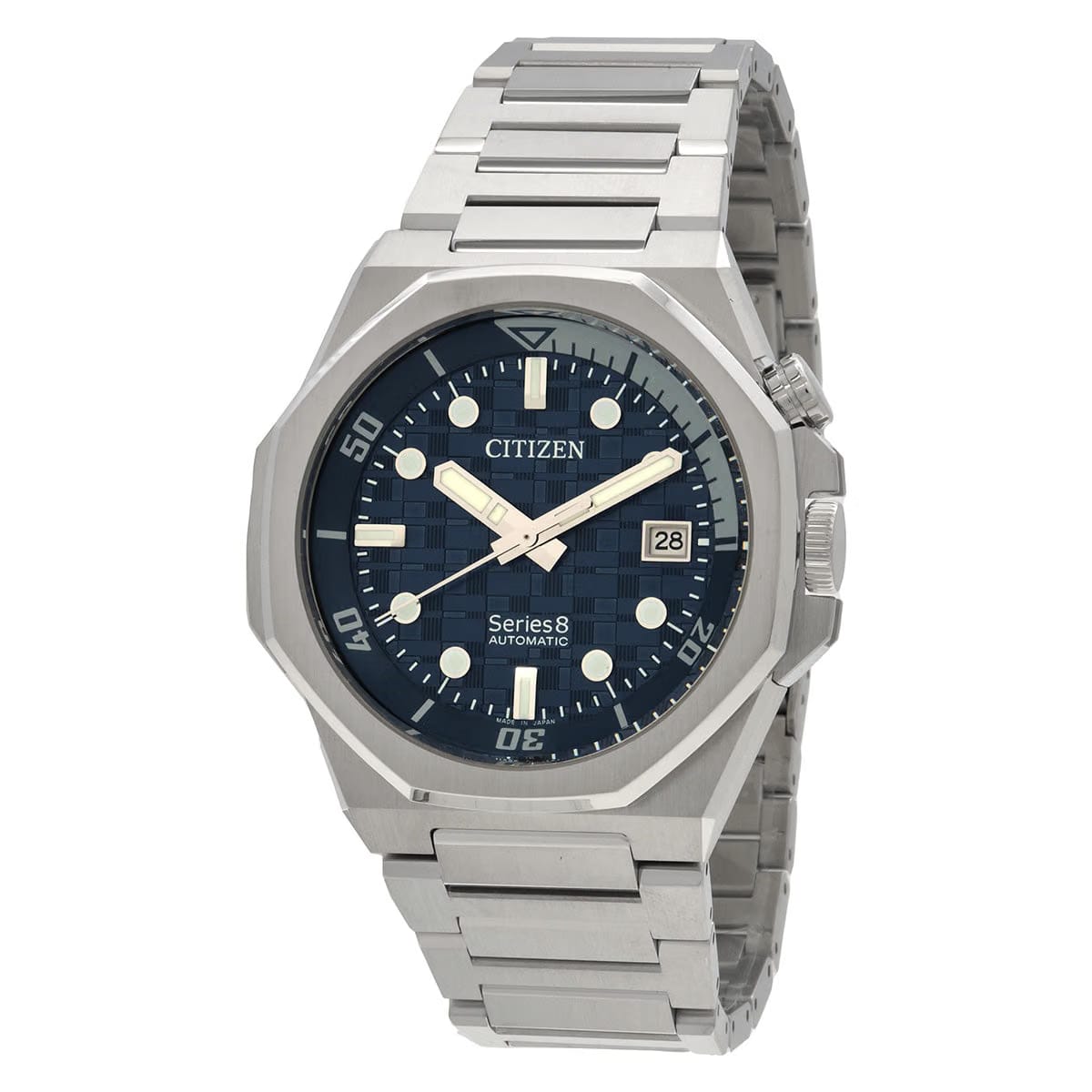 Citizen Series8 890 Automatic Blue Dial Mens Watch