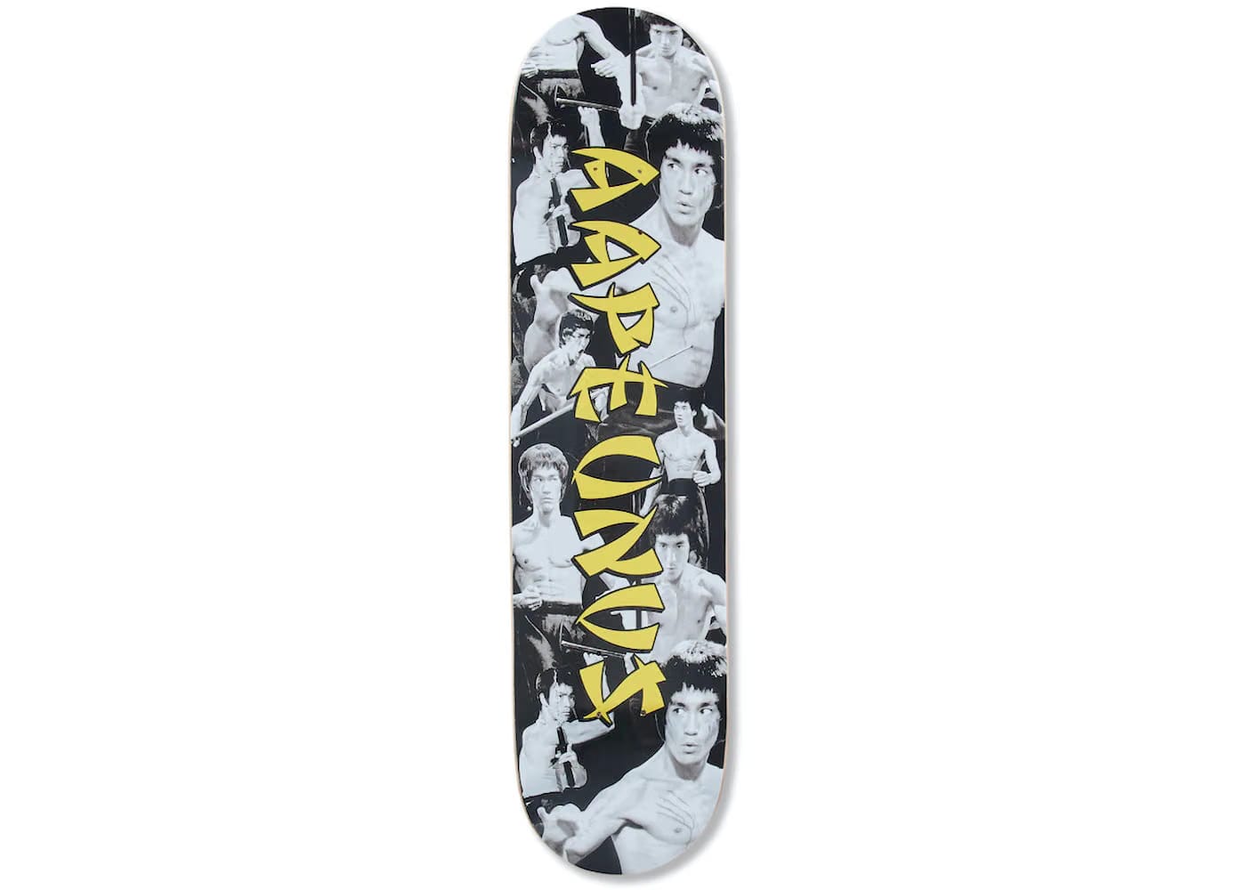 Bape X Bruce Lee Skateboard Deck Black Yellow