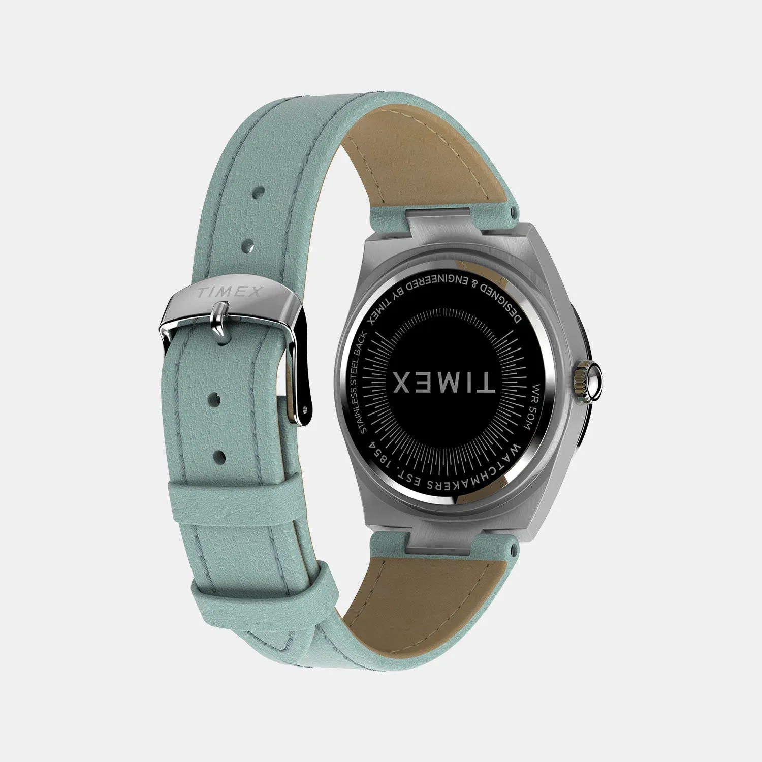 Timex Trend Women Quartz Blue Dial Analog Brass Watch Tw2V80400Uj