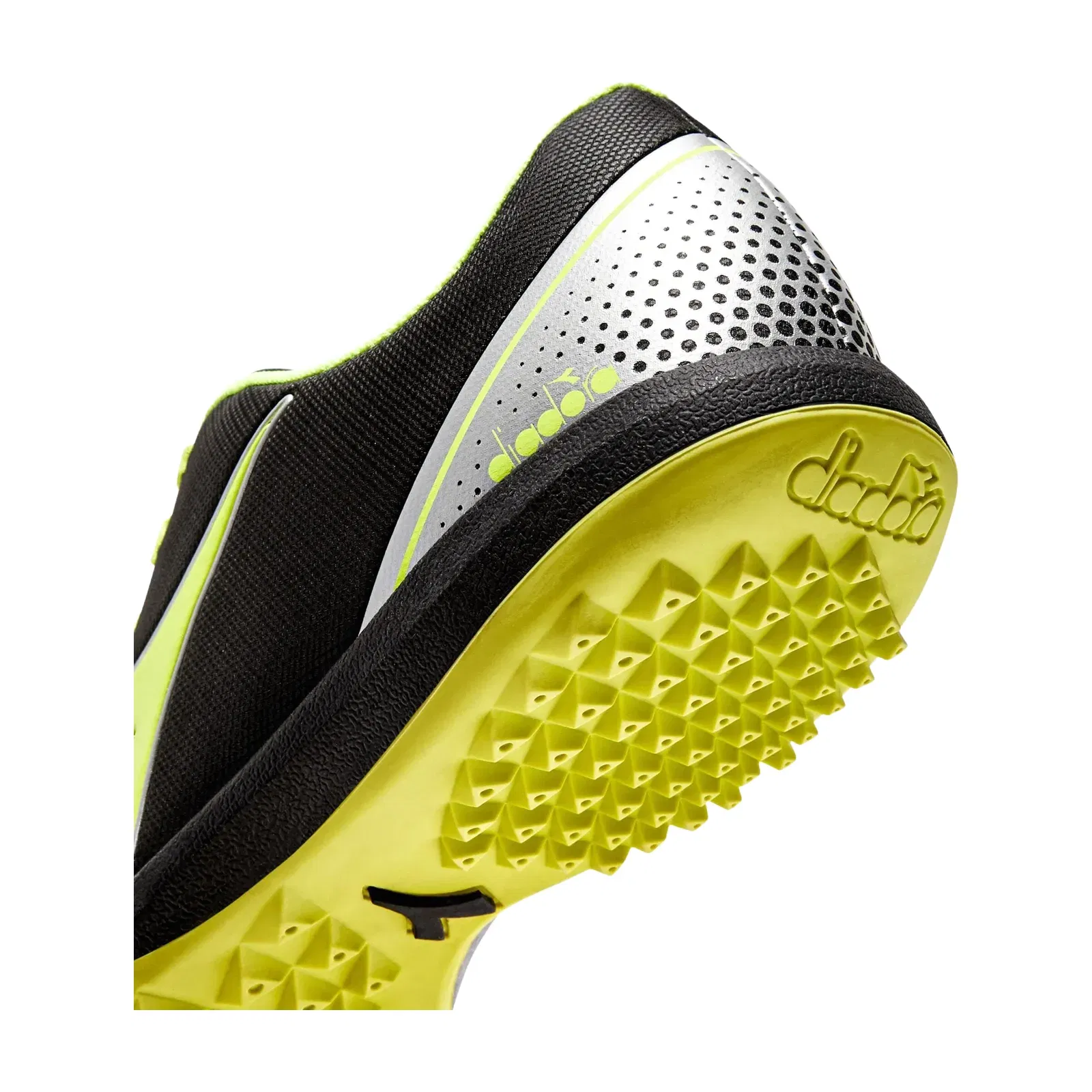 Diadora Pichichi 7 Tfr Black/Yellow Fl Dd/Silver Dd