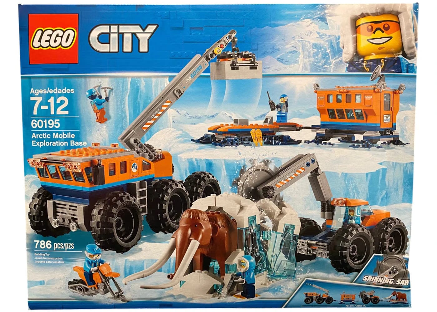 Lego City Artic Mobile Exploration Base Set 60195