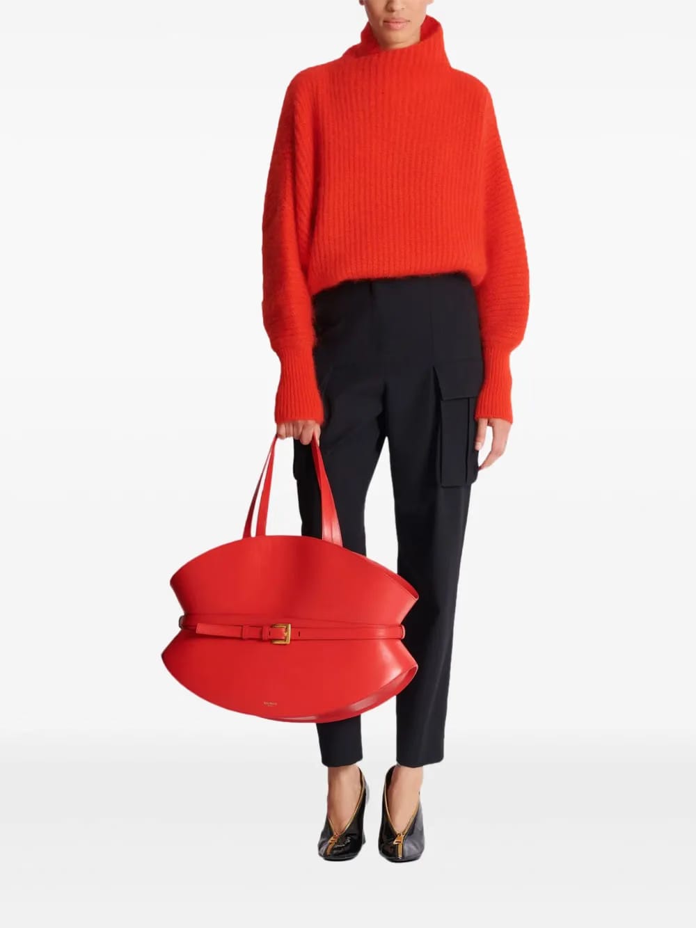 medium Shuffle belted shell shoulder bag