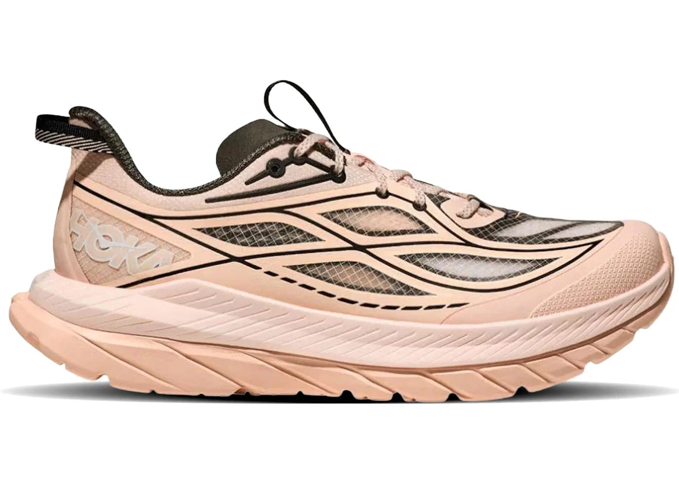 Hoka One One Mach Remastered Tangerine Glow Asphalt Grey Womens