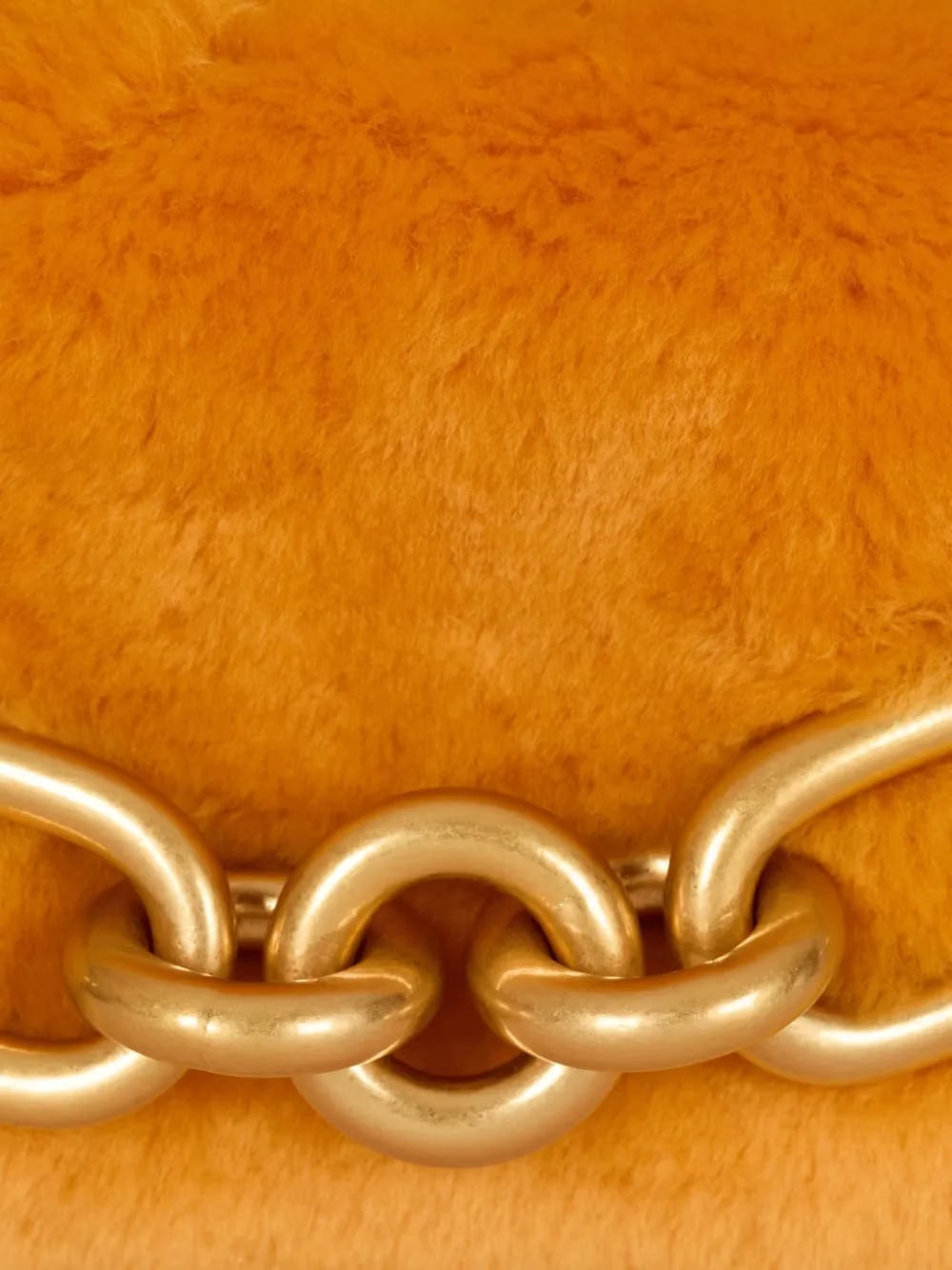 mini Sync shearling chain tote bag