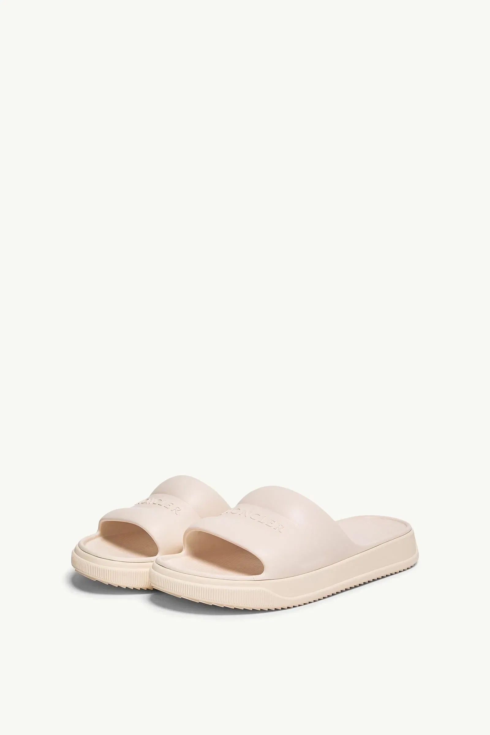 Moncler Moncler Altive Slides White Ivory