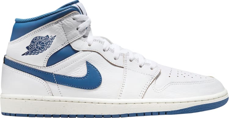 Air Jordan 1 Mid Industrial Blue
