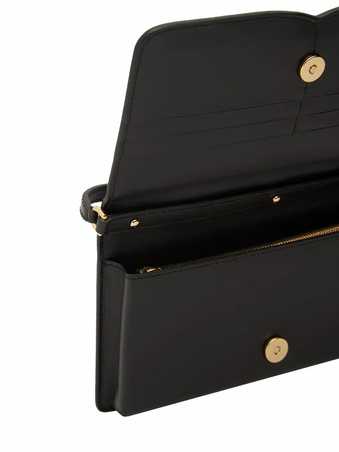 DG-logo leather phone bag