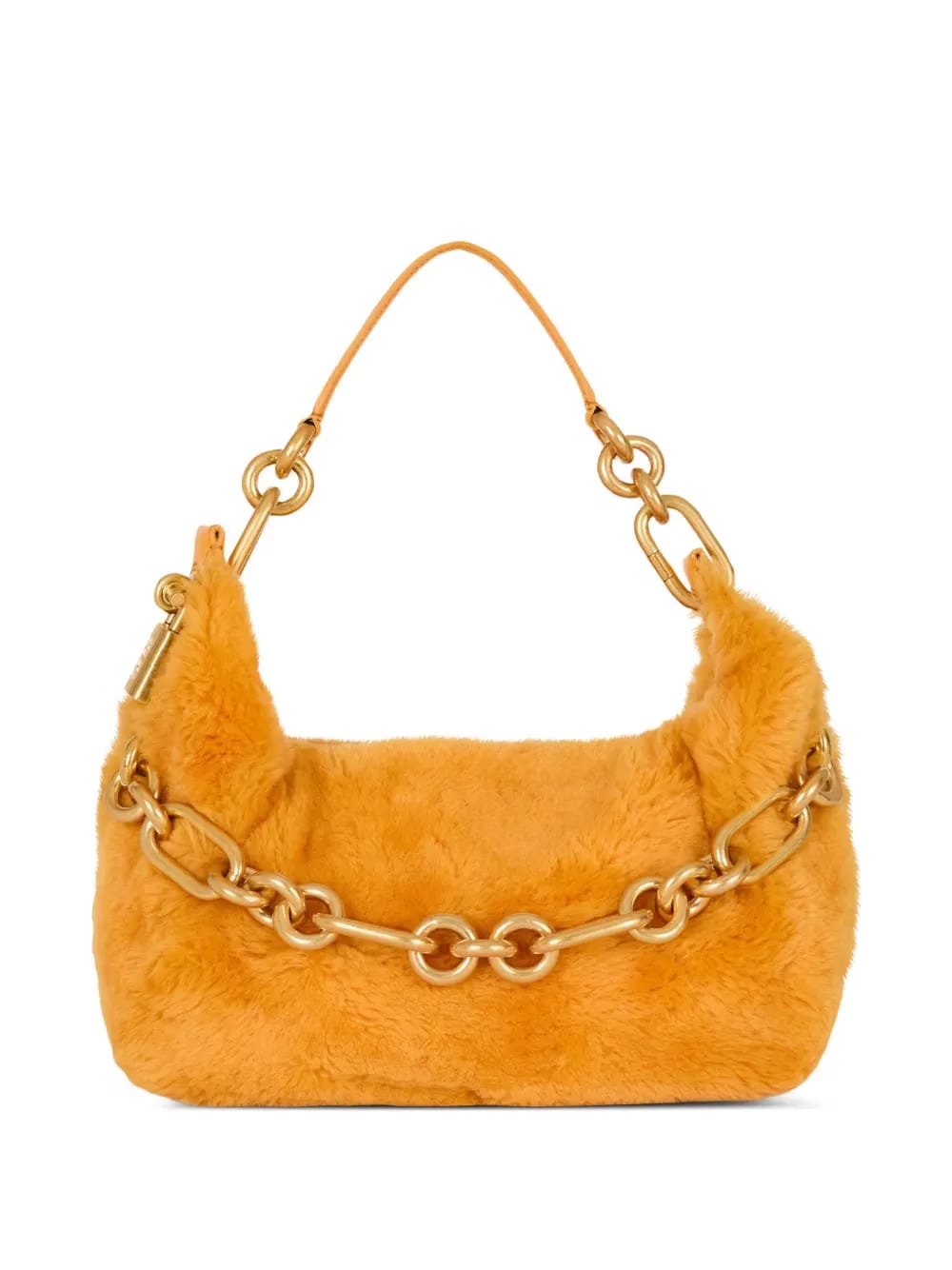 medium Sync shearling chain shoulder bag