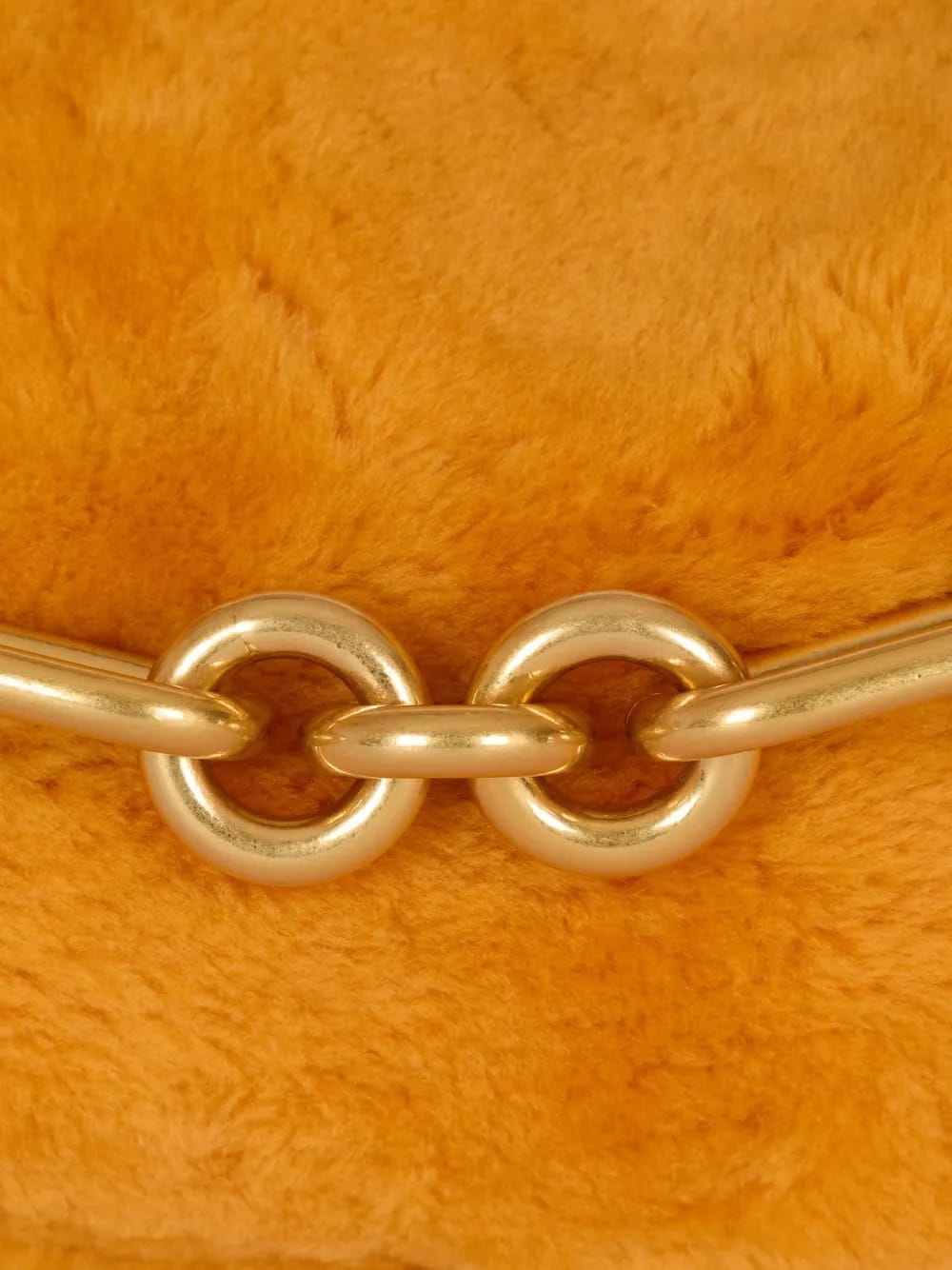 medium Sync shearling chain shoulder bag