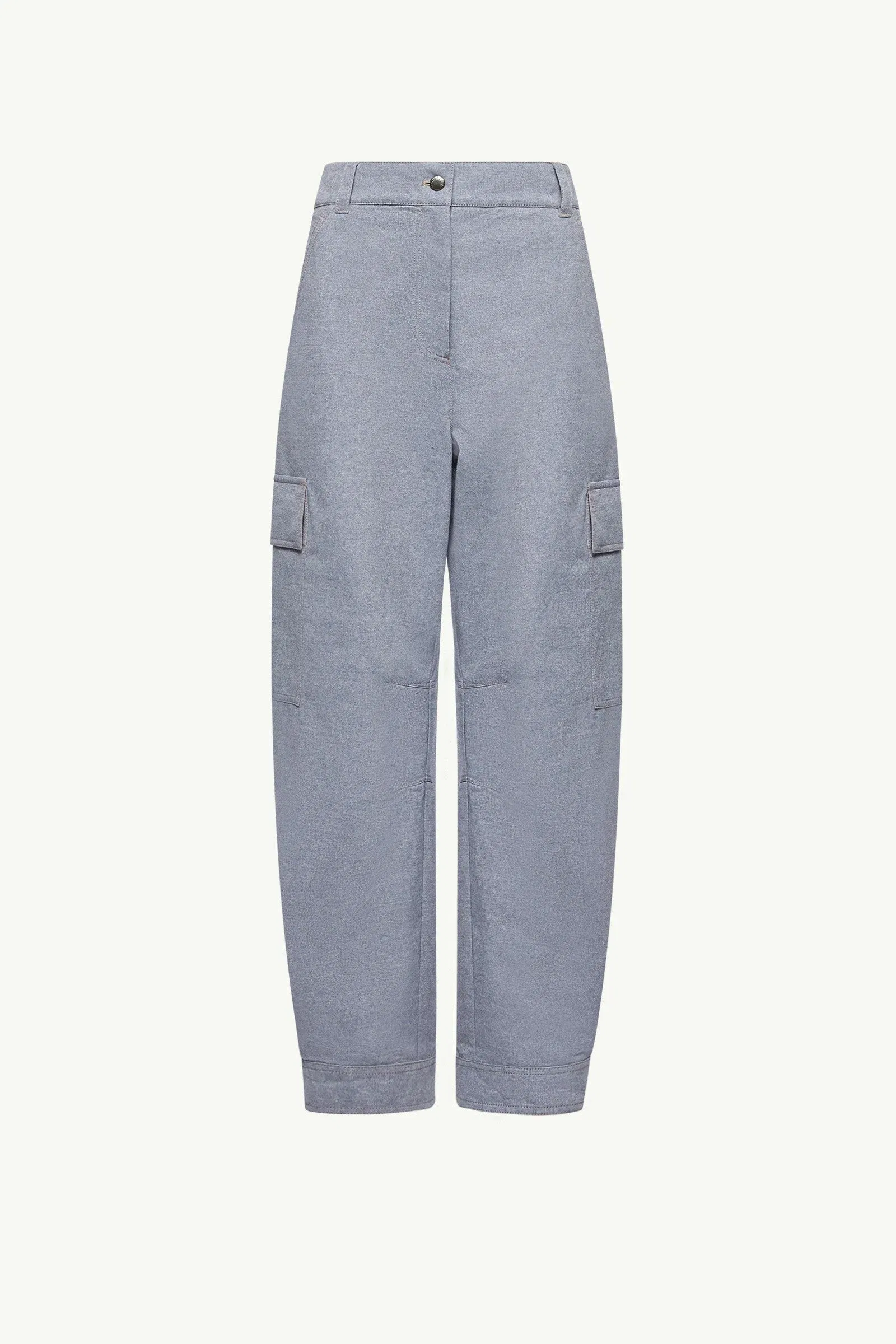 Moncler Chambray Pants Light Blue Light Blue