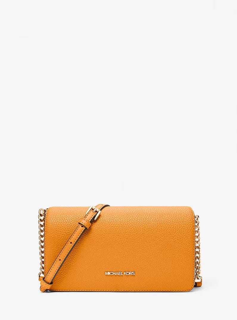 Jet Set Travel Medium Pebbled Leather Crossbody Bag