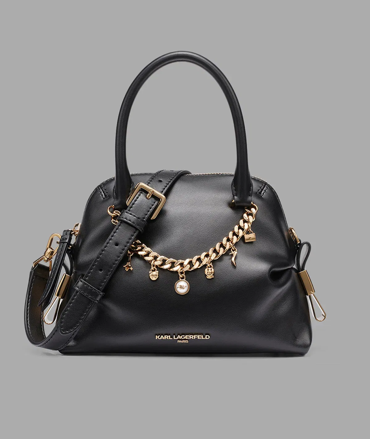 KarlLagerfeld Charline crossbody with charms black / gold