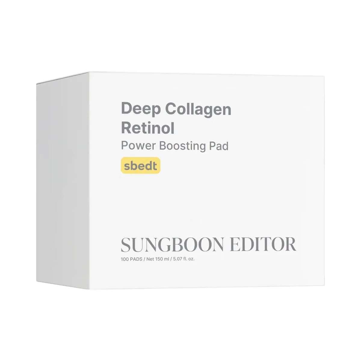 SUNGBOON EDITOR Deep Collagen Retinol Power Boosting Pad