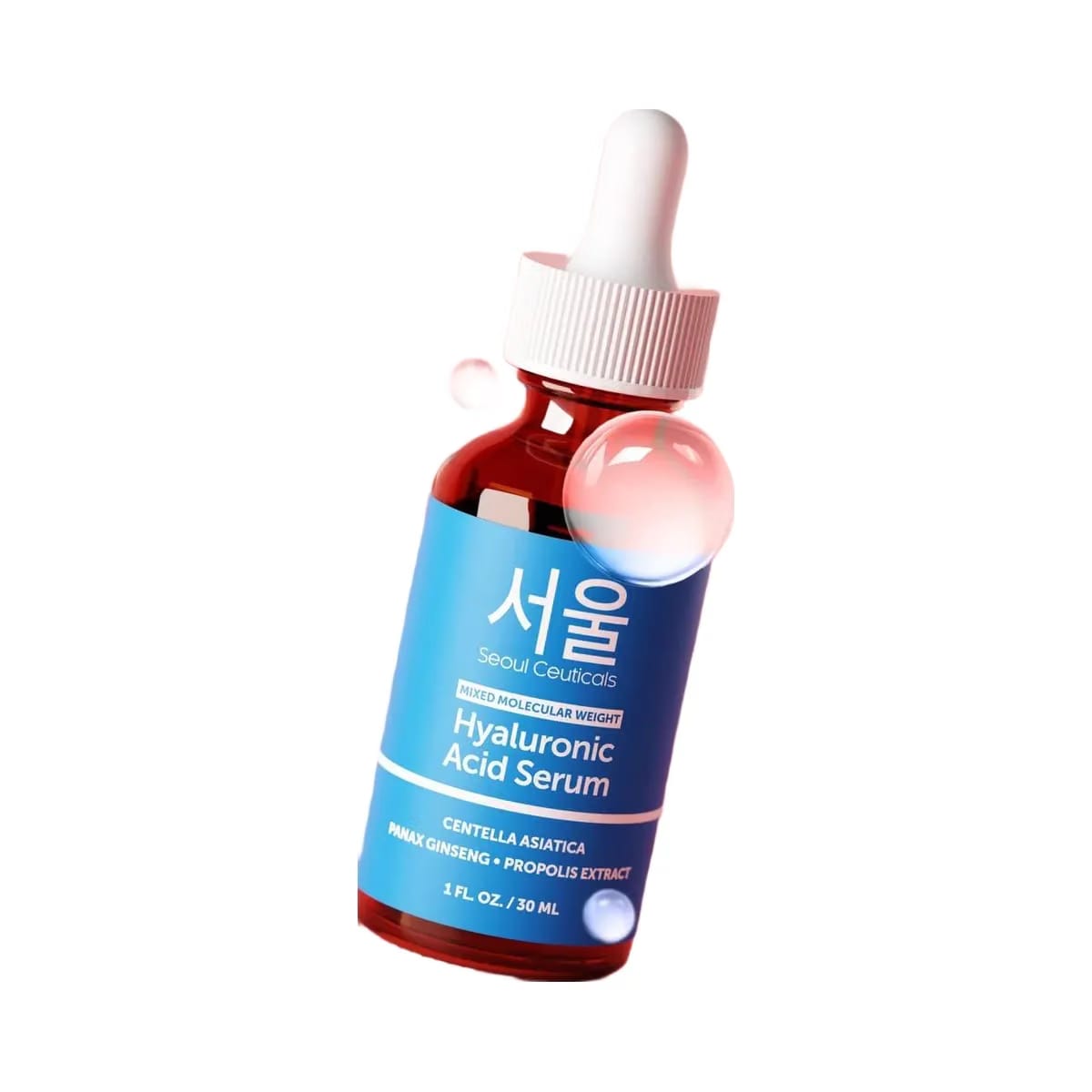 Seoul Ceuticals Korean Skin Care Mixed Molecular Weight Hyaluronic Acid Serum