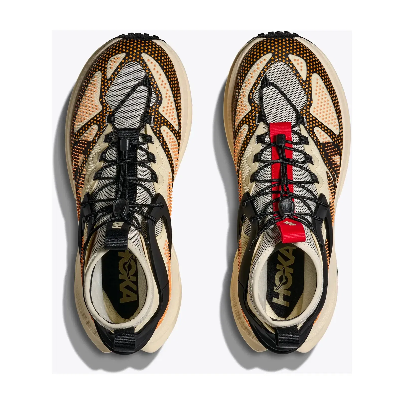 Hoka Mafate X Hike Vintage Yellow Black