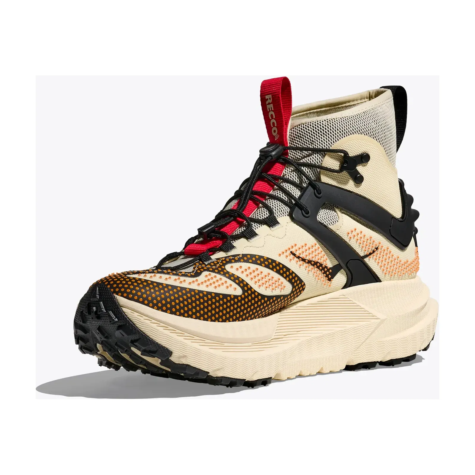 Hoka Mafate X Hike Vintage Yellow Black
