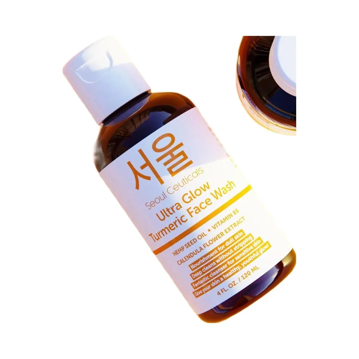 Seoul Ceuticals Korean Skin Care Ultra Glow Turmeric Face Wash