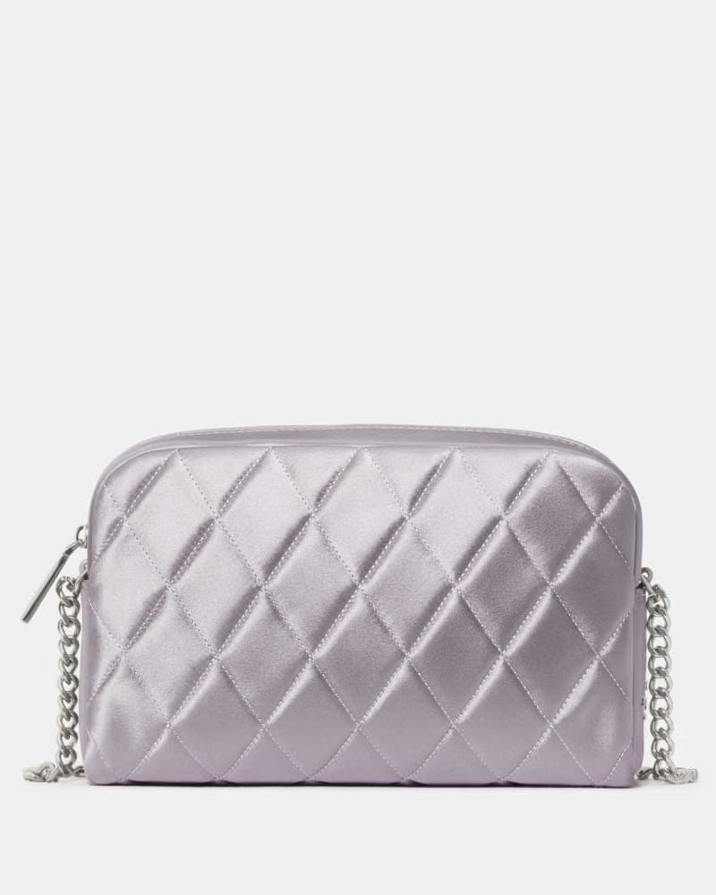 Carey Quilted Satin Mini Camera Bag