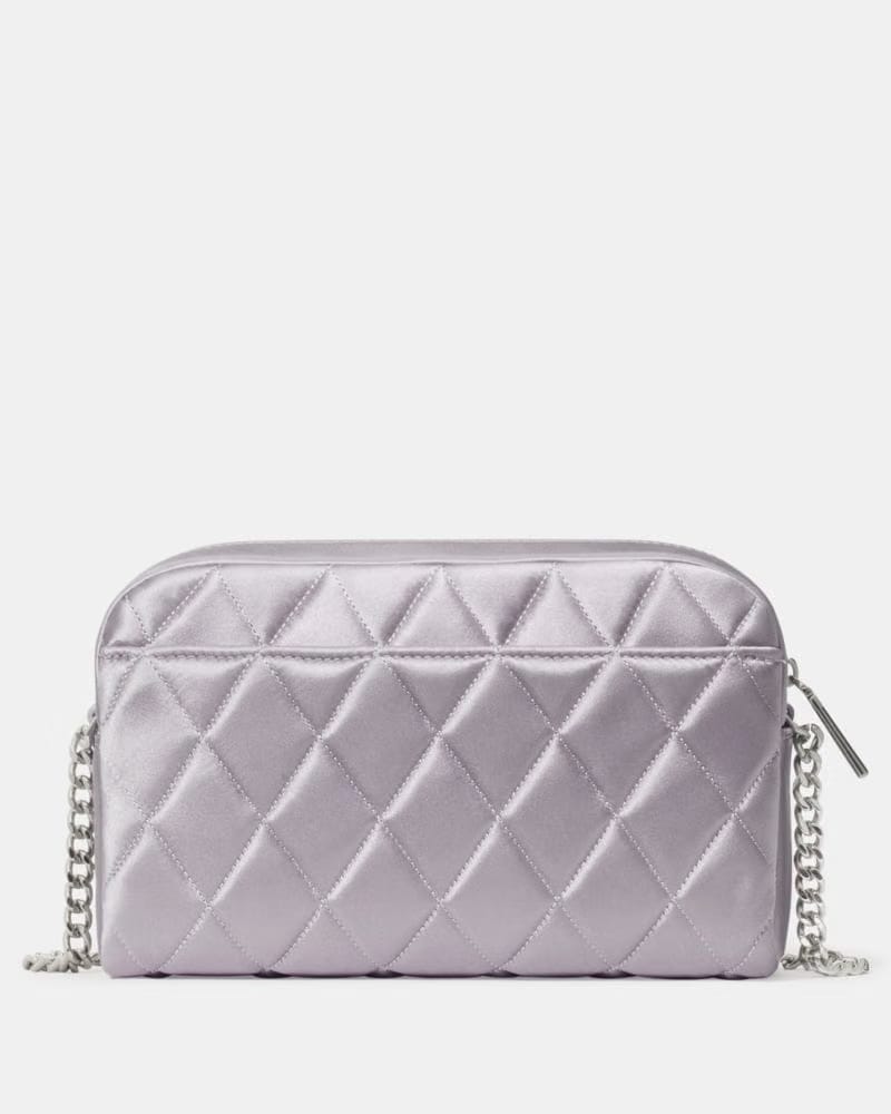 Carey Quilted Satin Mini Camera Bag