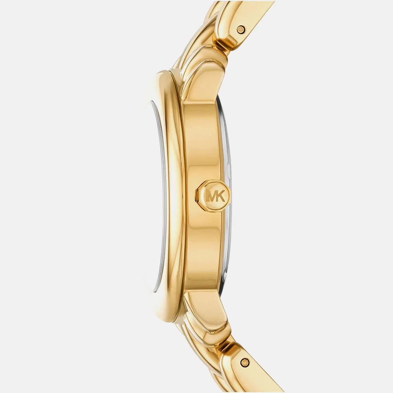 Michael Kors Phoebe Women Quartz Gold Dial Analog Stainless Steel Watch Mk4923